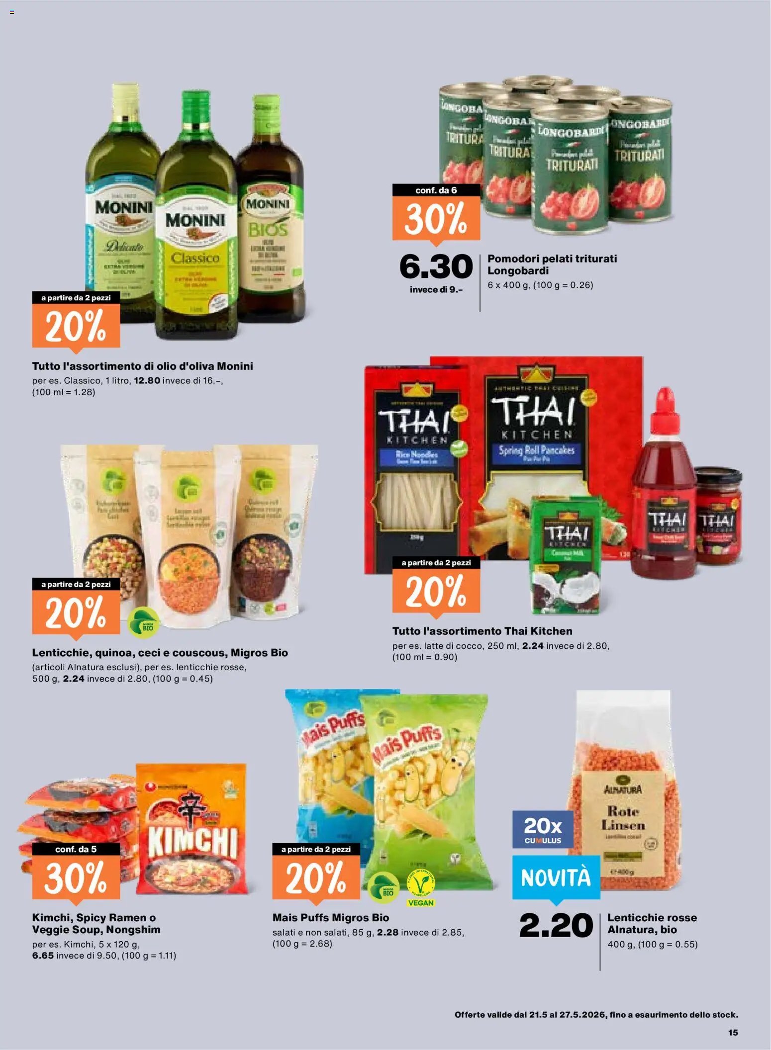 Migros aktionen IT (2026-05-21 - 2026-05-27)
