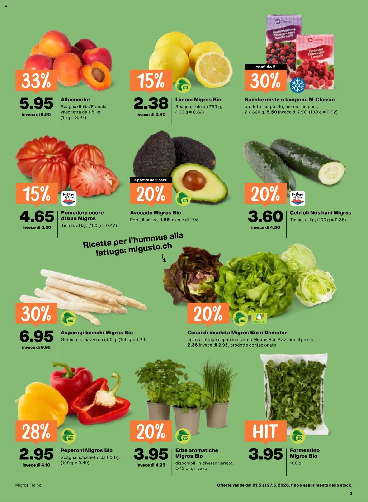 Migros aktionen IT (2026-05-21 - 2026-05-27)