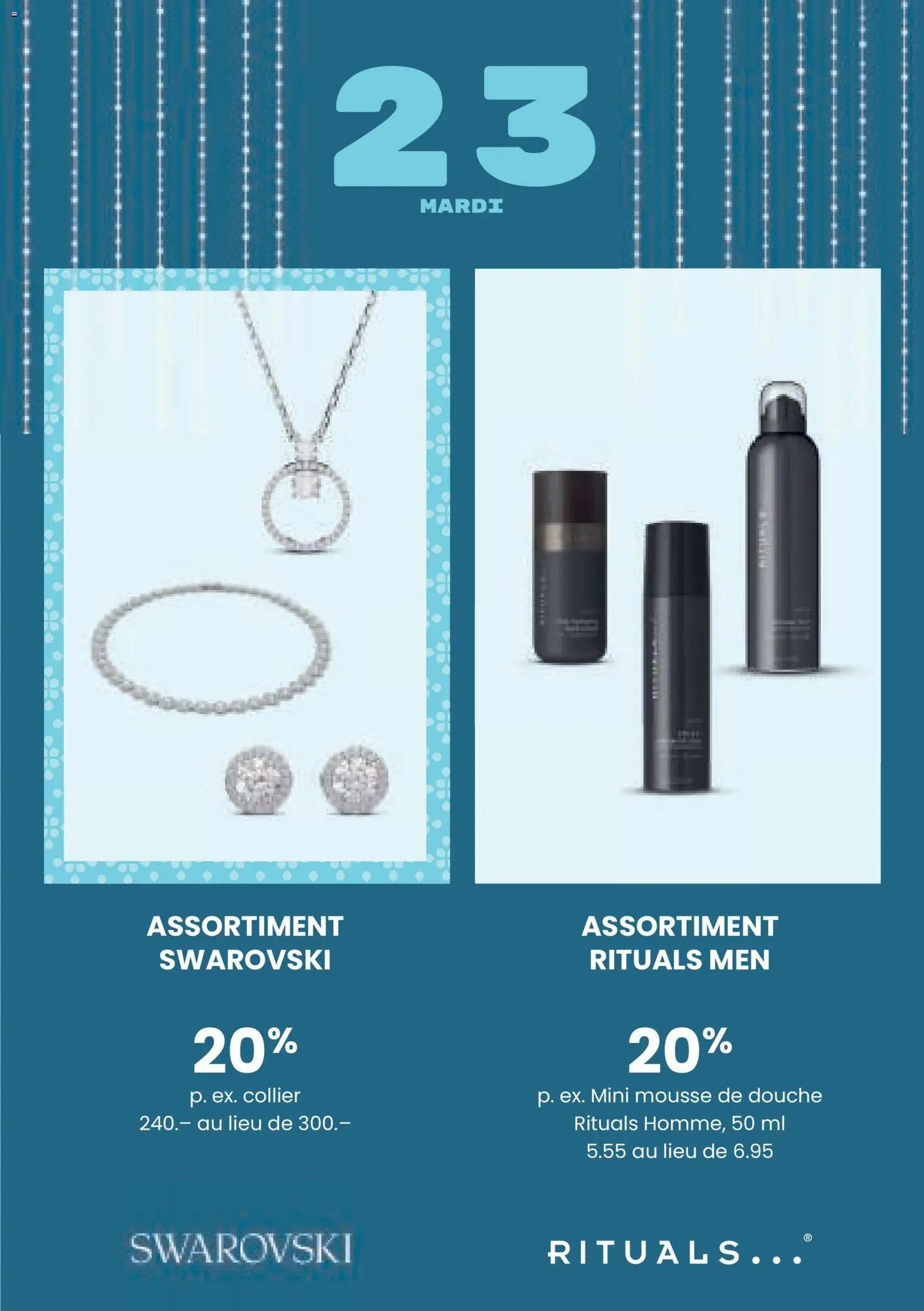 Manor Aktionen Calendrier de L'Avent (2025-12-01 - 2025-12-24) | 25