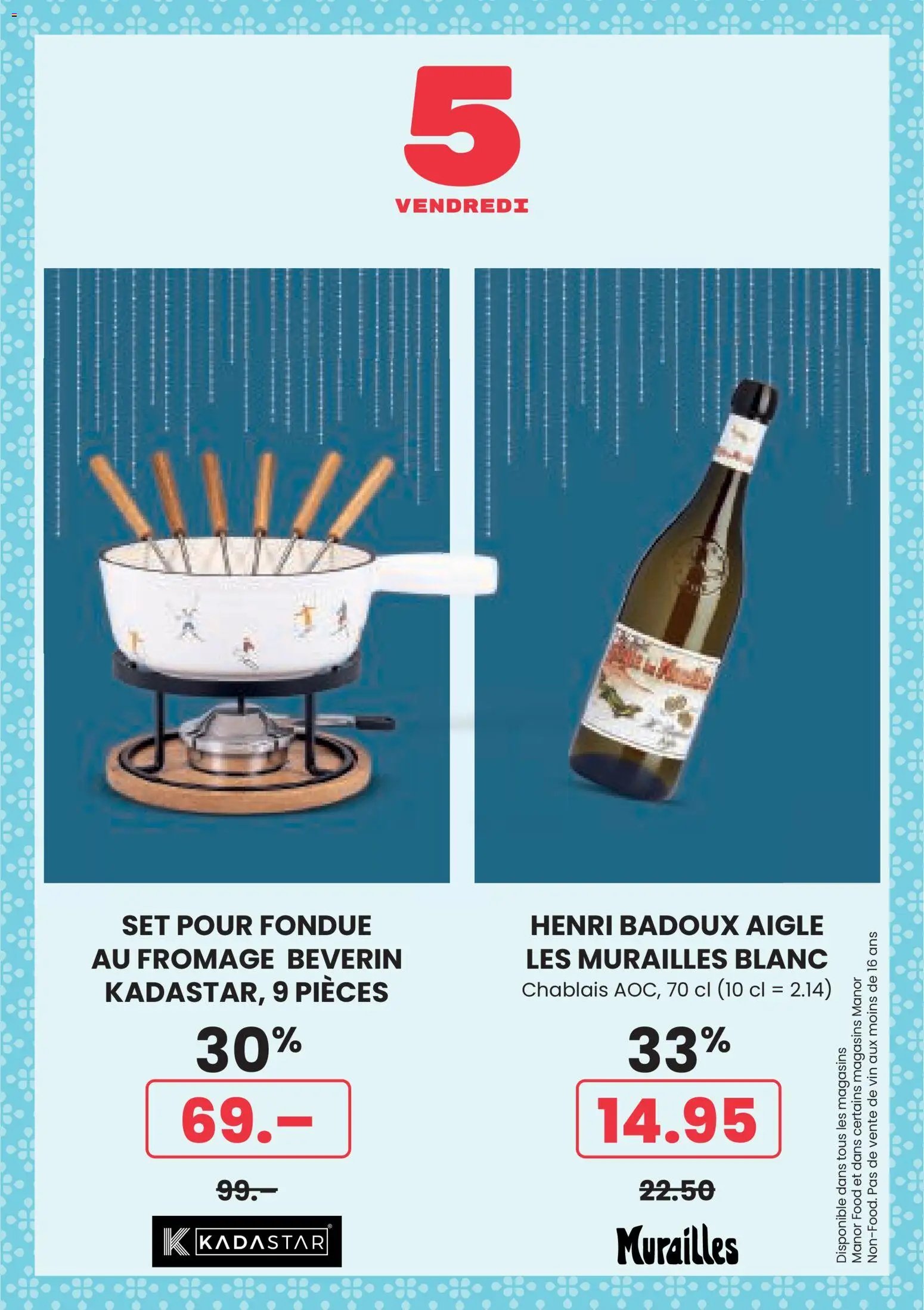 Manor Aktionen Calendrier de L'Avent (2025-12-01 - 2025-12-24) | 7