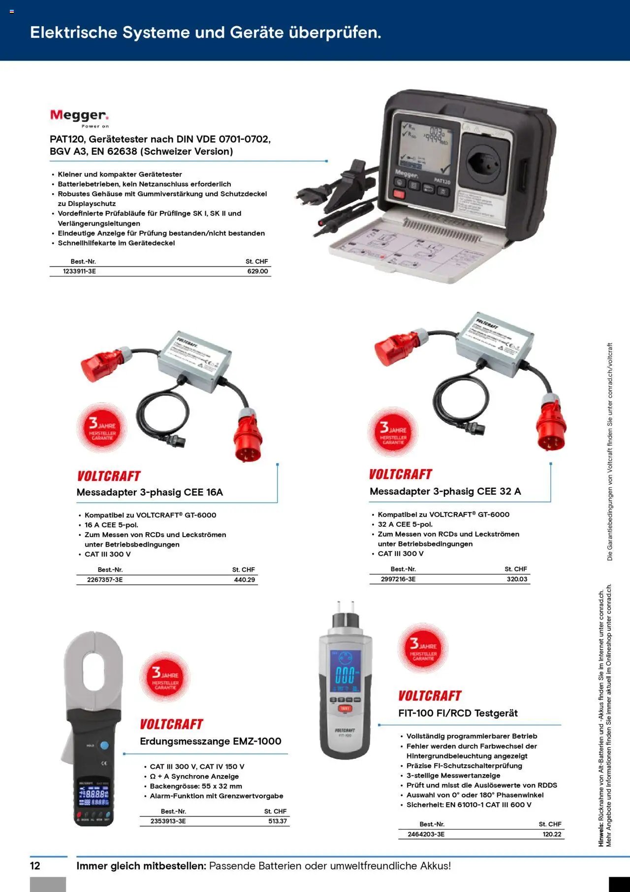 Conrad Aktionen Produktionsprozess (2024-07-09 - 2025-12-31) | 12