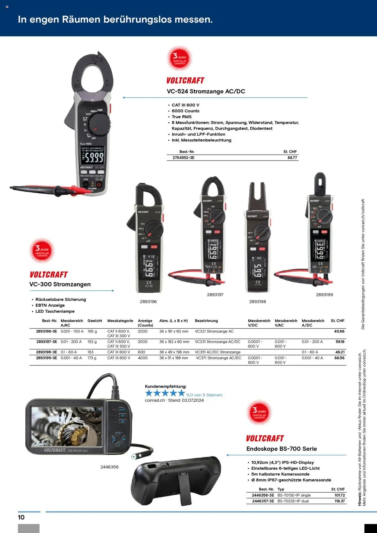 Conrad Aktionen Produktionsprozess (2024-07-09 - 2025-12-31) | 10