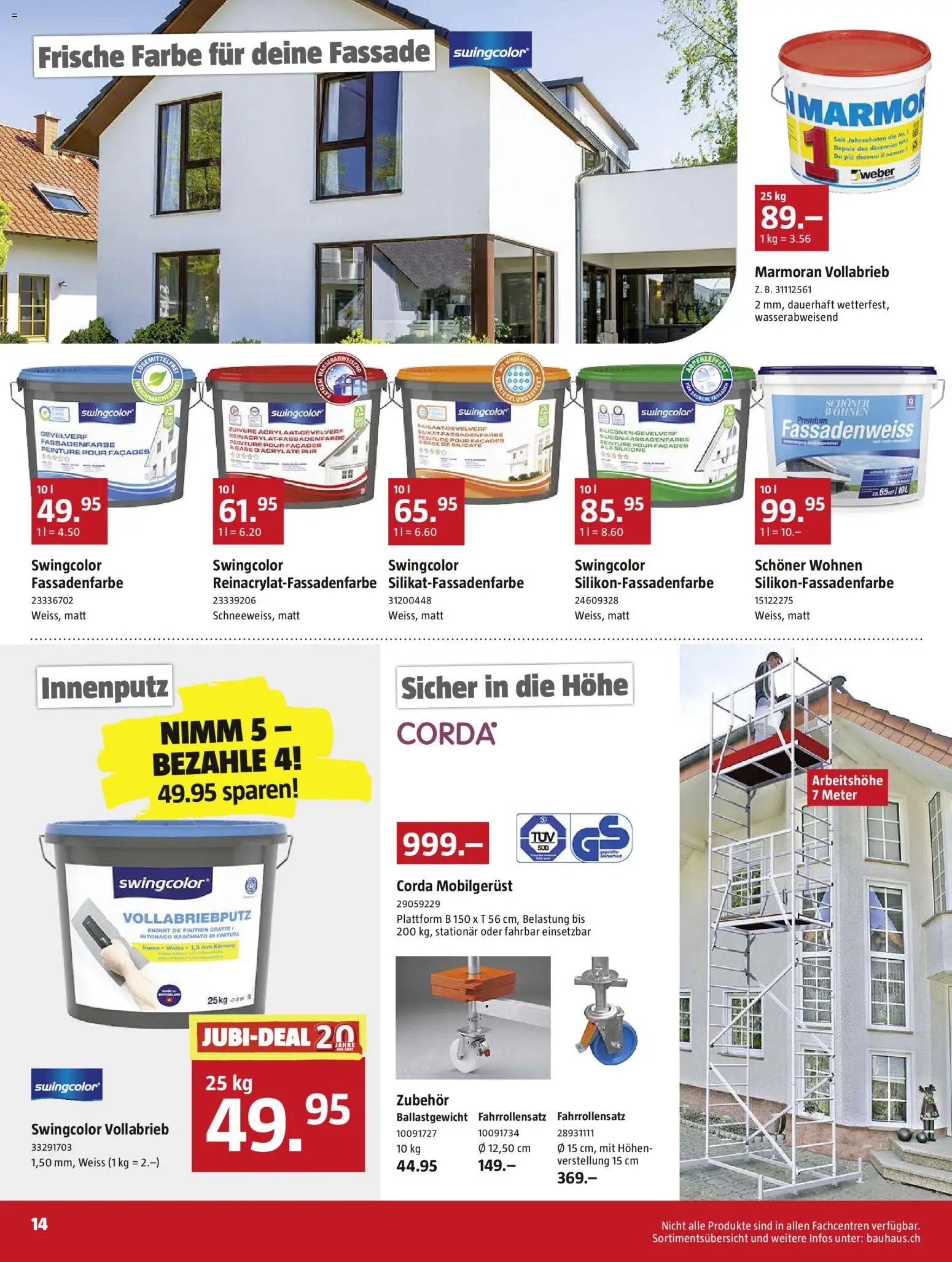 Bauhaus aktionen