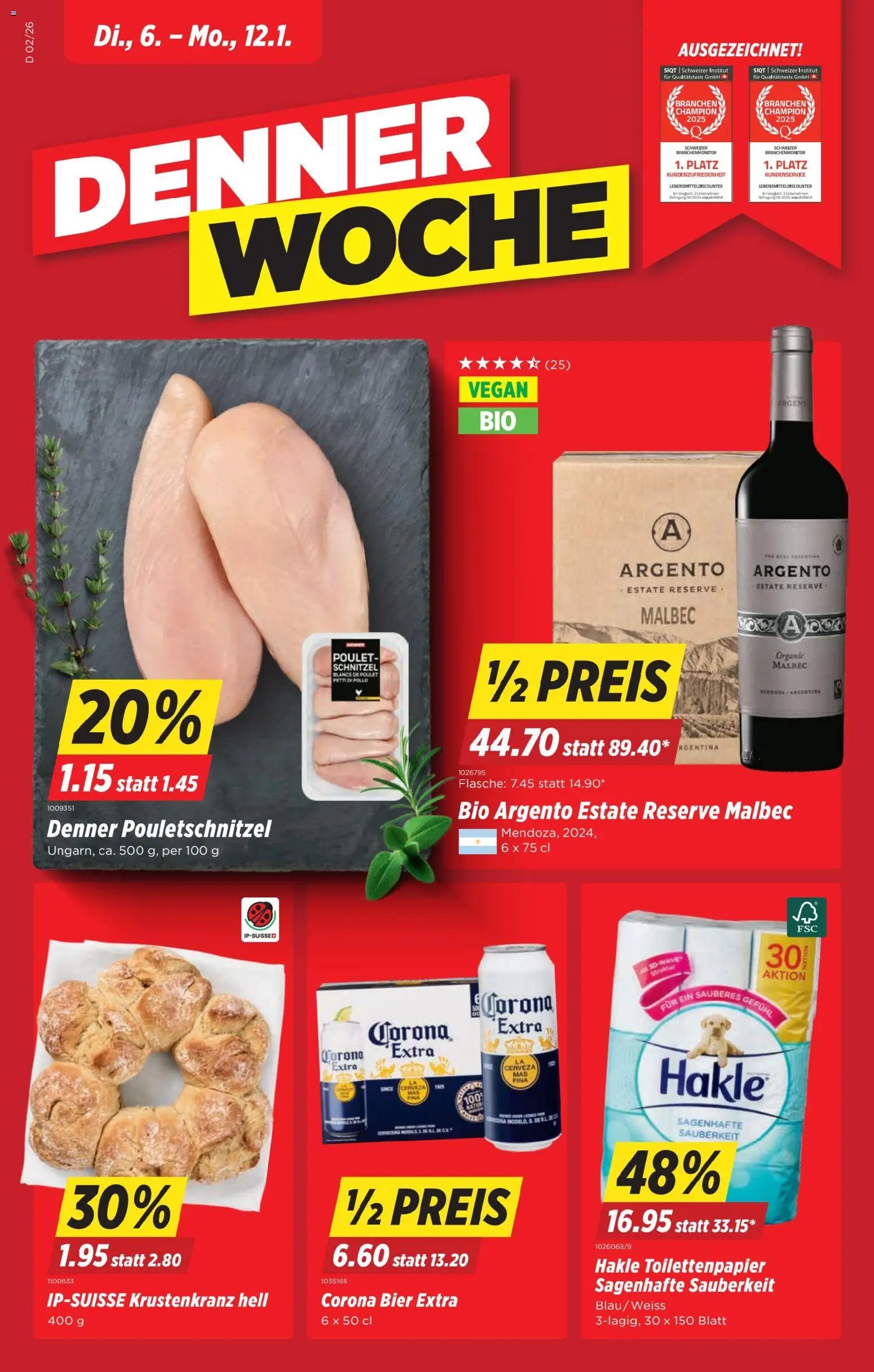 Denner Aktionen (2026-01-06 - 2026-01-12) | 1