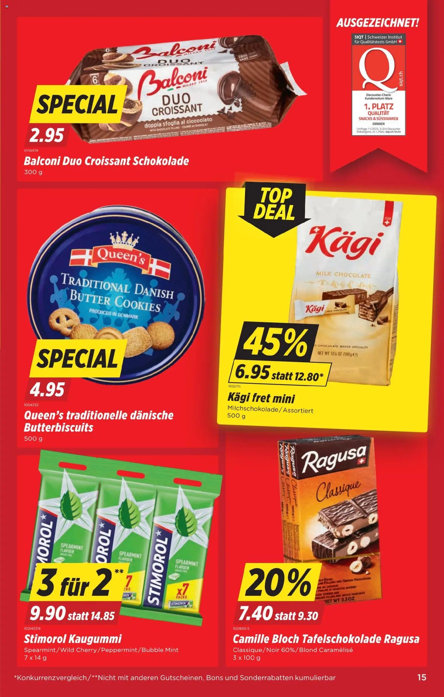 Denner Aktionen (2026-01-06 - 2026-01-12) | 15