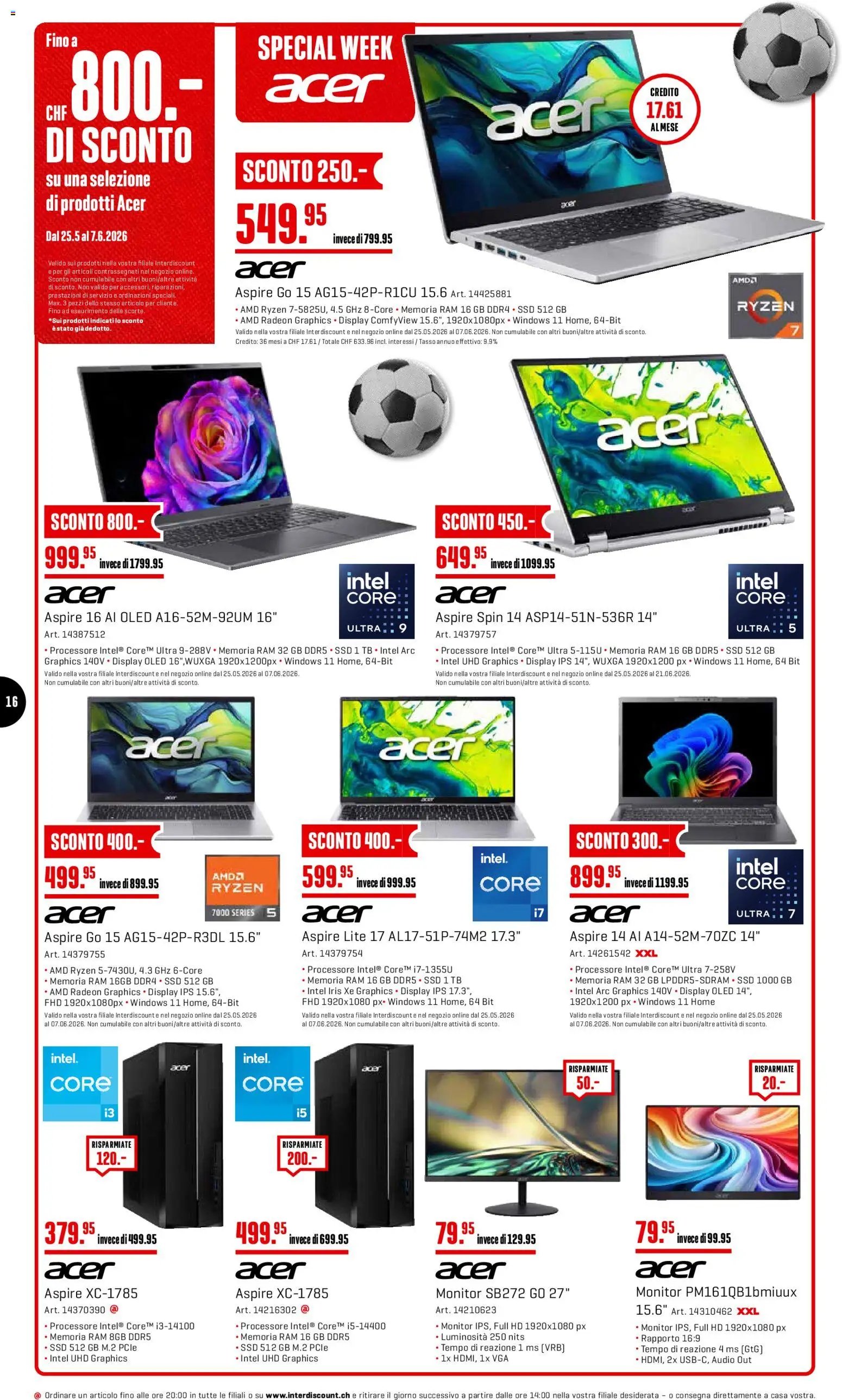 Interdiscount aktionen IT (2026-05-25 - 2026-06-07)