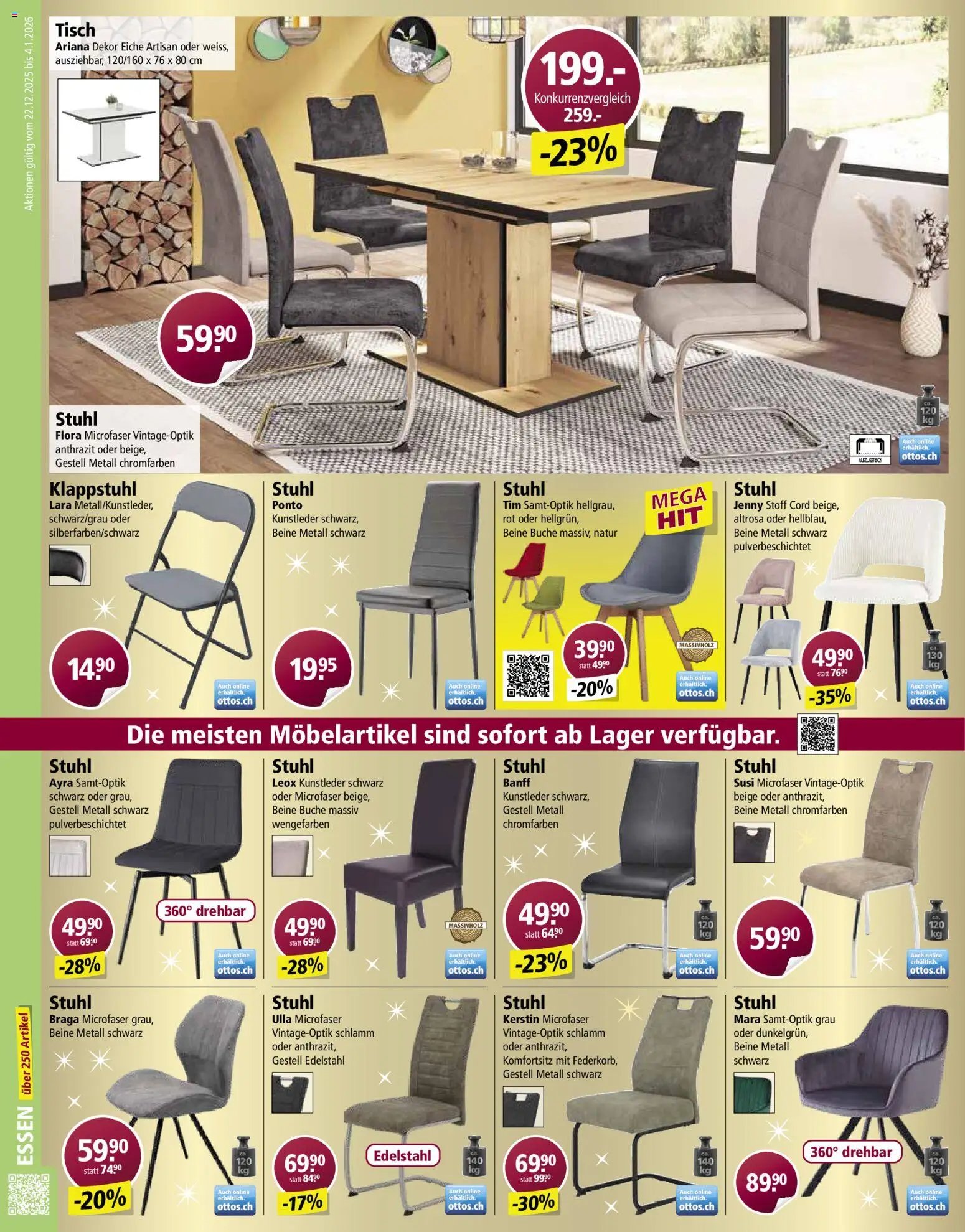 Otto's Aktionen (2025-12-22 - 2025-12-28)