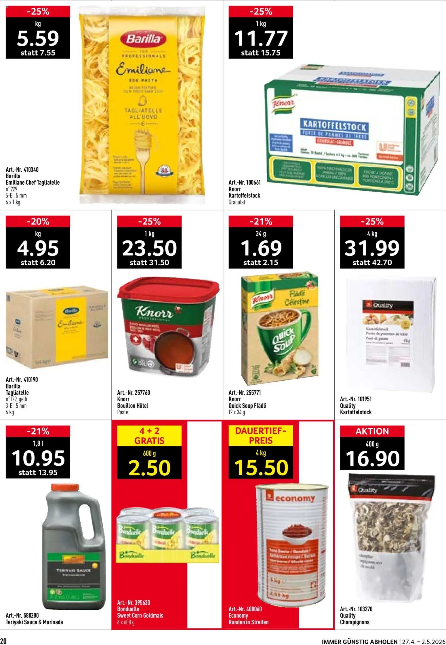 Prodega aktionen (2026-04-27 - 2026-05-02)