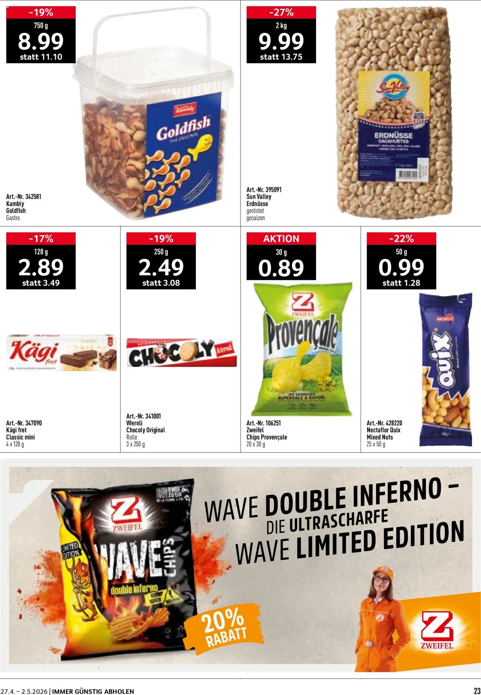 Prodega aktionen (2026-04-27 - 2026-05-02)