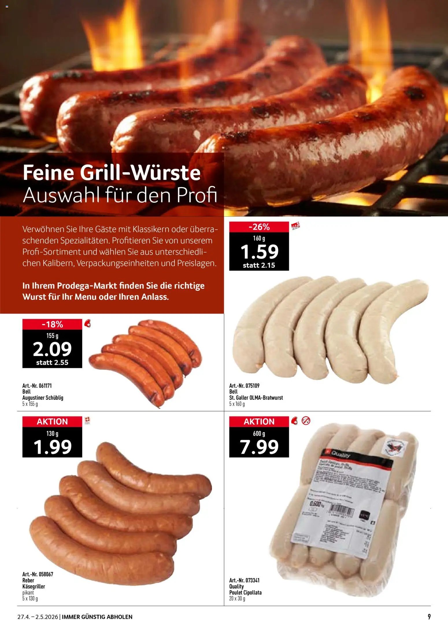Prodega aktionen (2026-04-27 - 2026-05-02)
