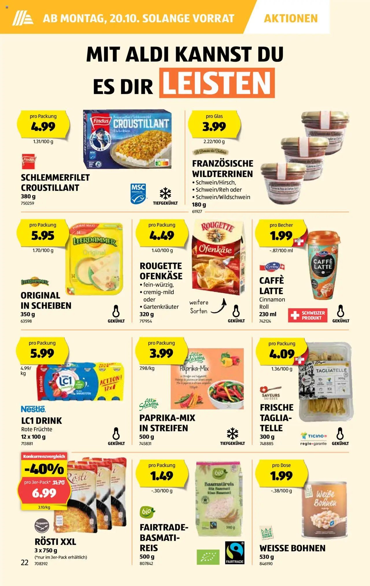 Aldi Aktionen (2025-10-16 - 2025-10-22)