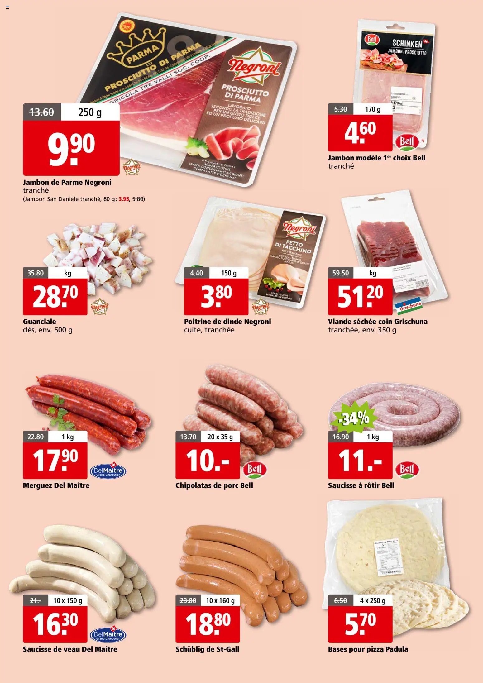 Aligro Aktionen Foire à la Viande Chavannes, Matran, Genf, Sitten (2025-11-24 - 2025-11-29) | 6