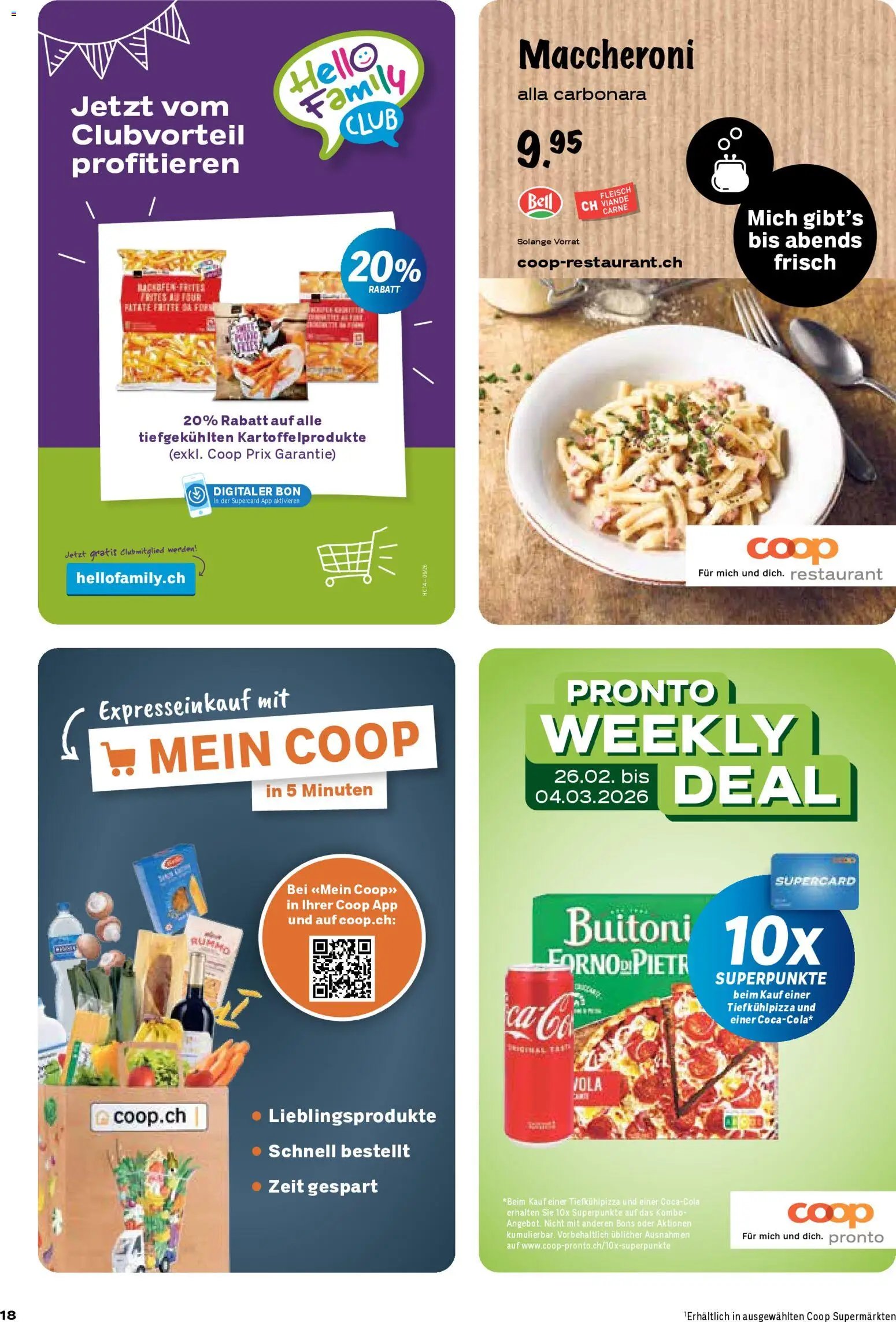 Coop Aktionen (2026-02-26 - 2026-03-04) | 18