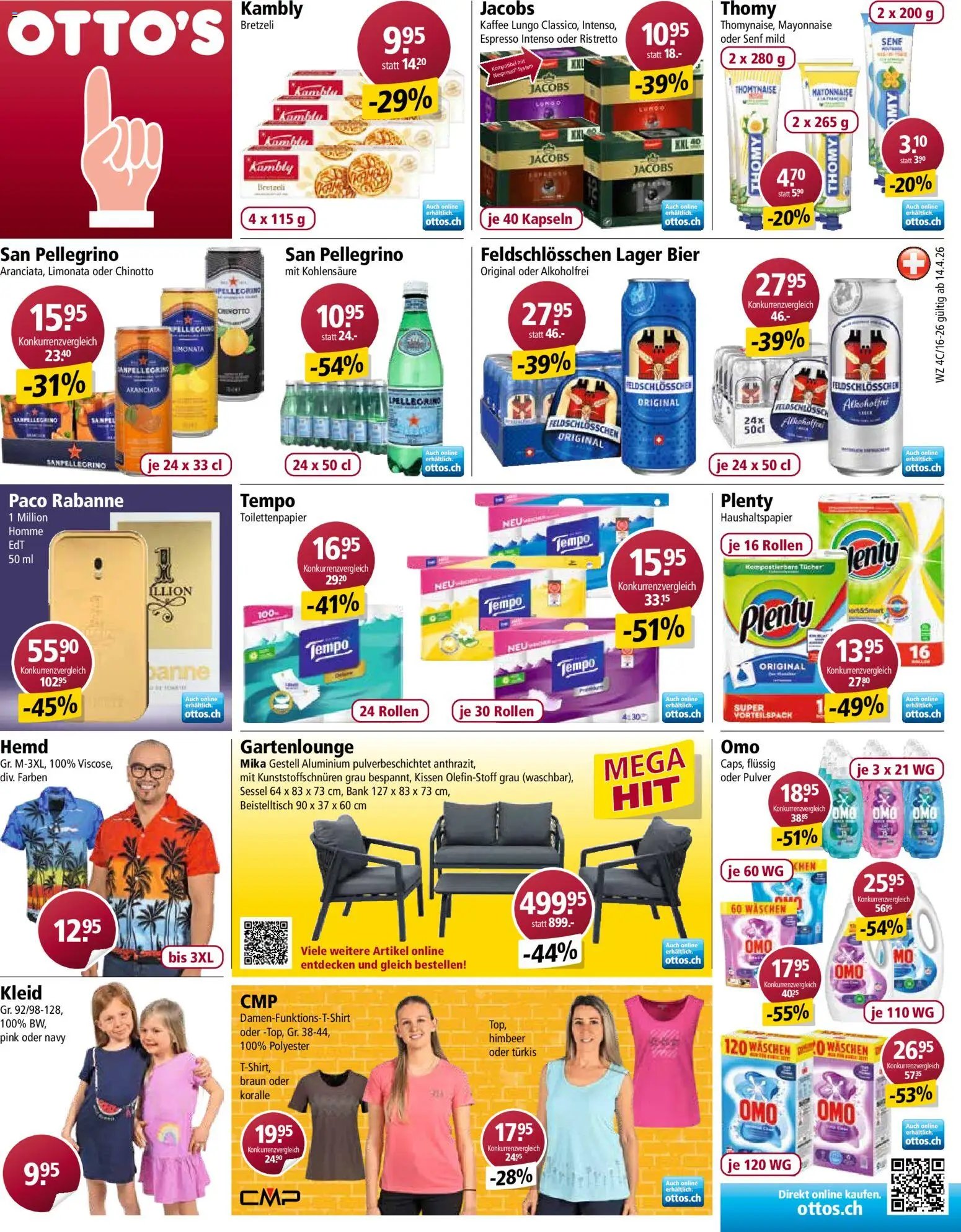 Otto's aktionen (2026-04-14 - 2026-04-20)