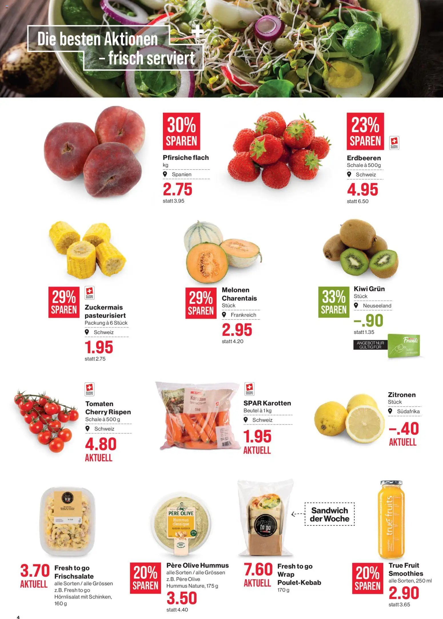 SPAR aktionen