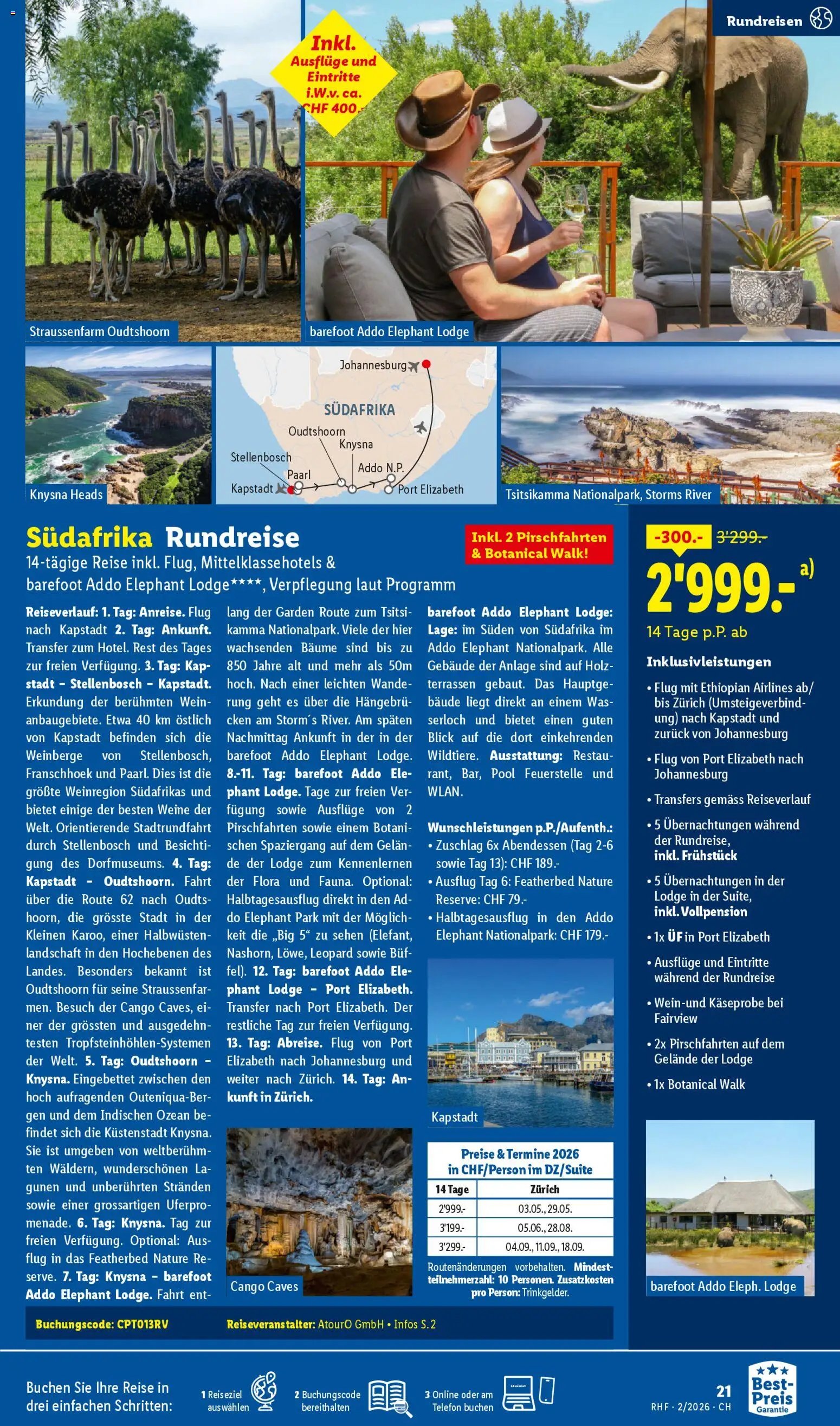 Lidl Aktionen Reisen Februar (2026-01-28 - 2026-02-28)