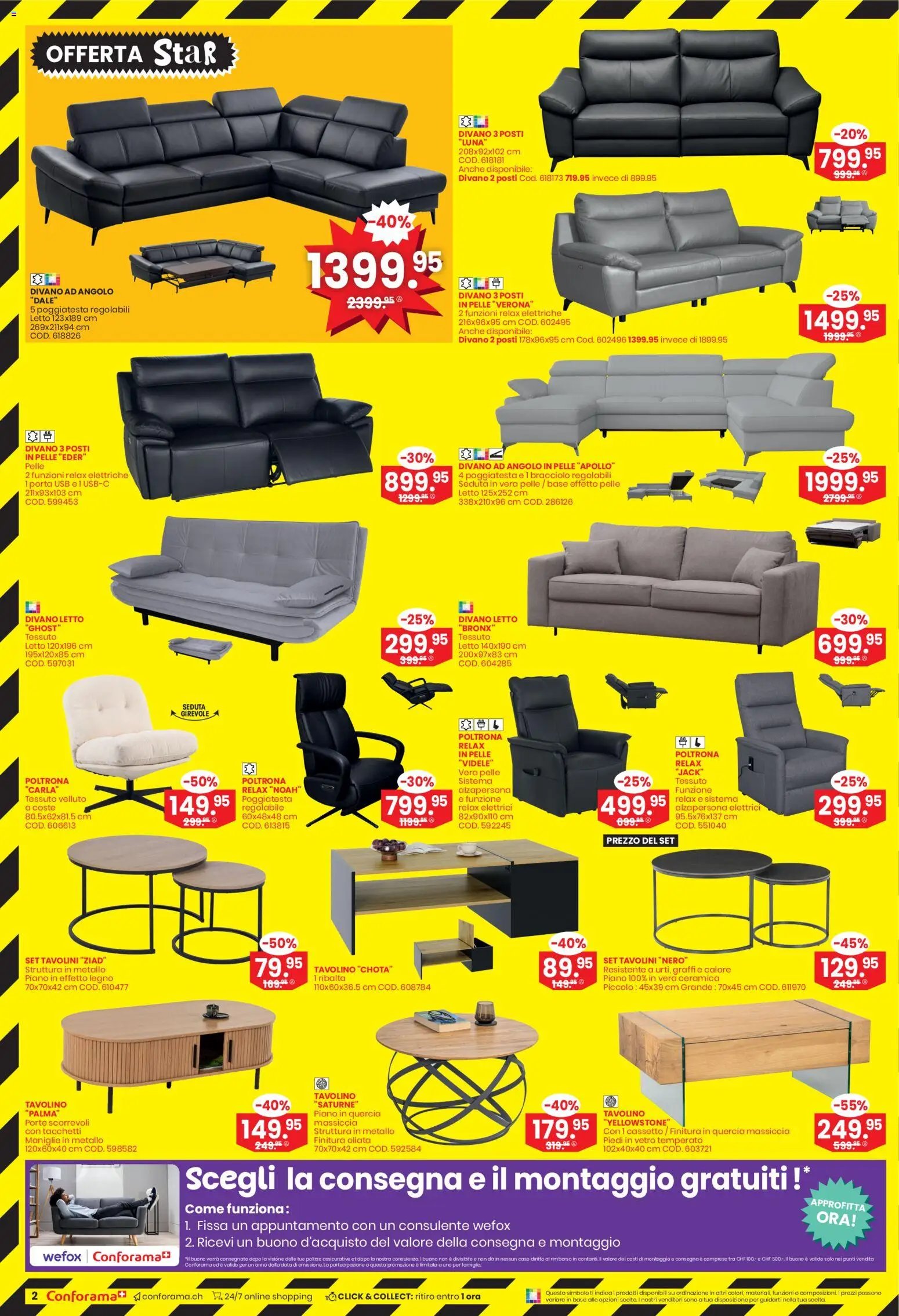 Conforama Aktionen IT (2025-10-29 - 2025-11-11)