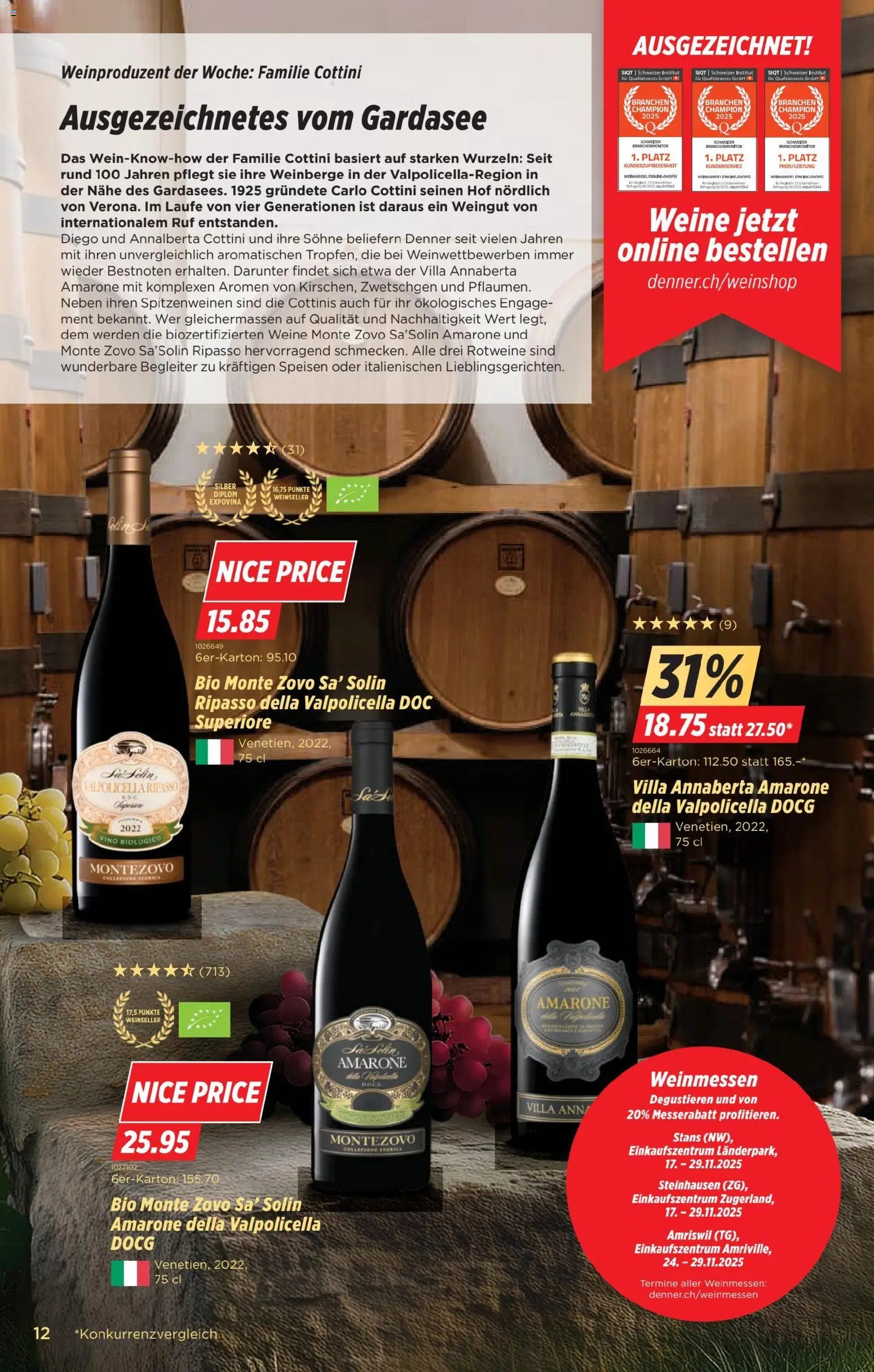 Denner Aktionen (2025-11-25 - 2025-12-01) | 12