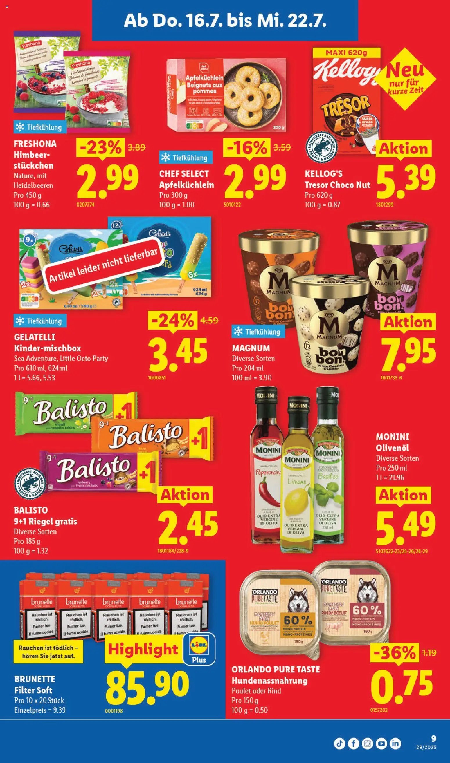 Lidl aktionen