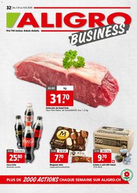 Aligro aktionen Business Chavannes, Matran, Genève, Sion