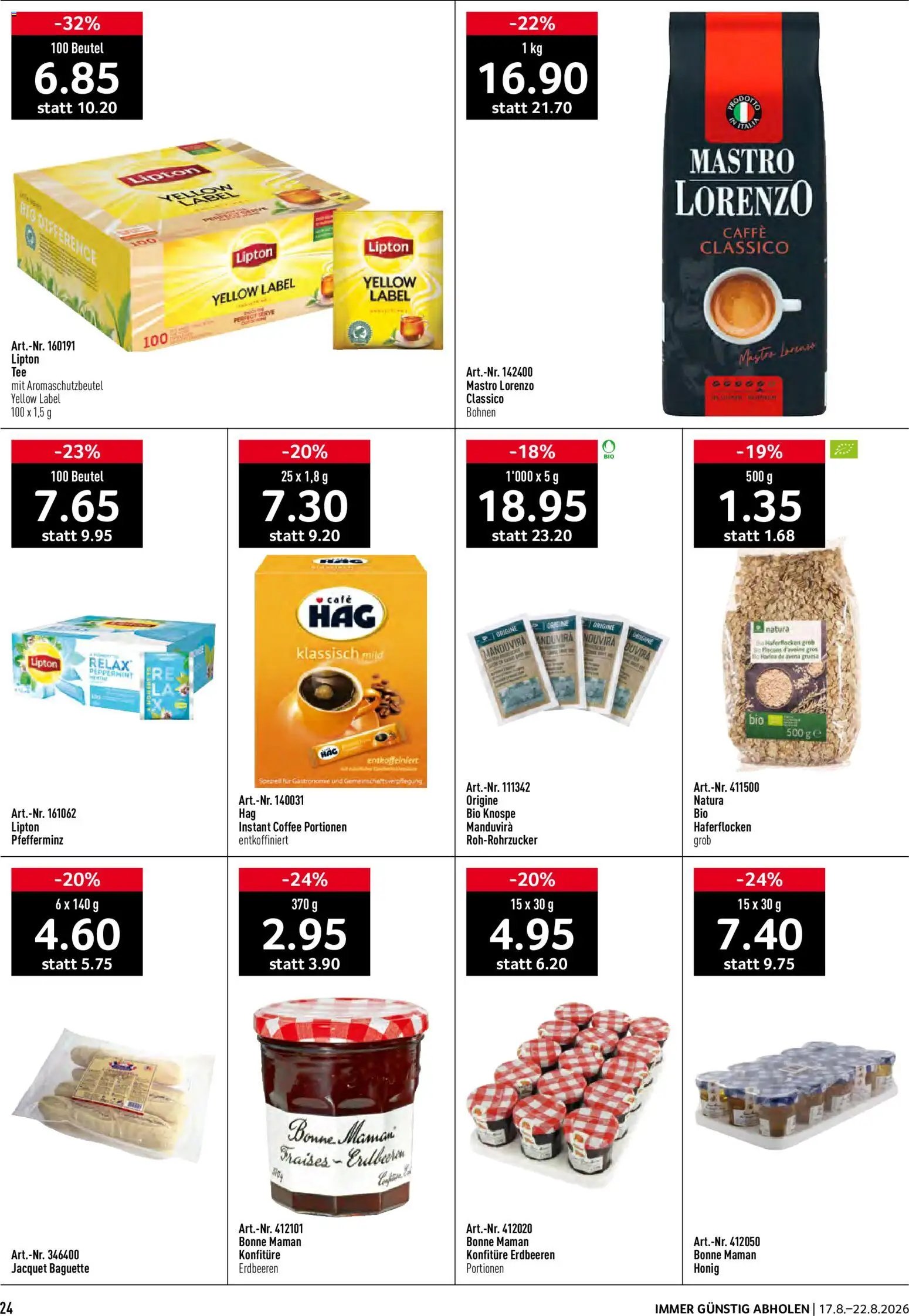 Prodega aktionen