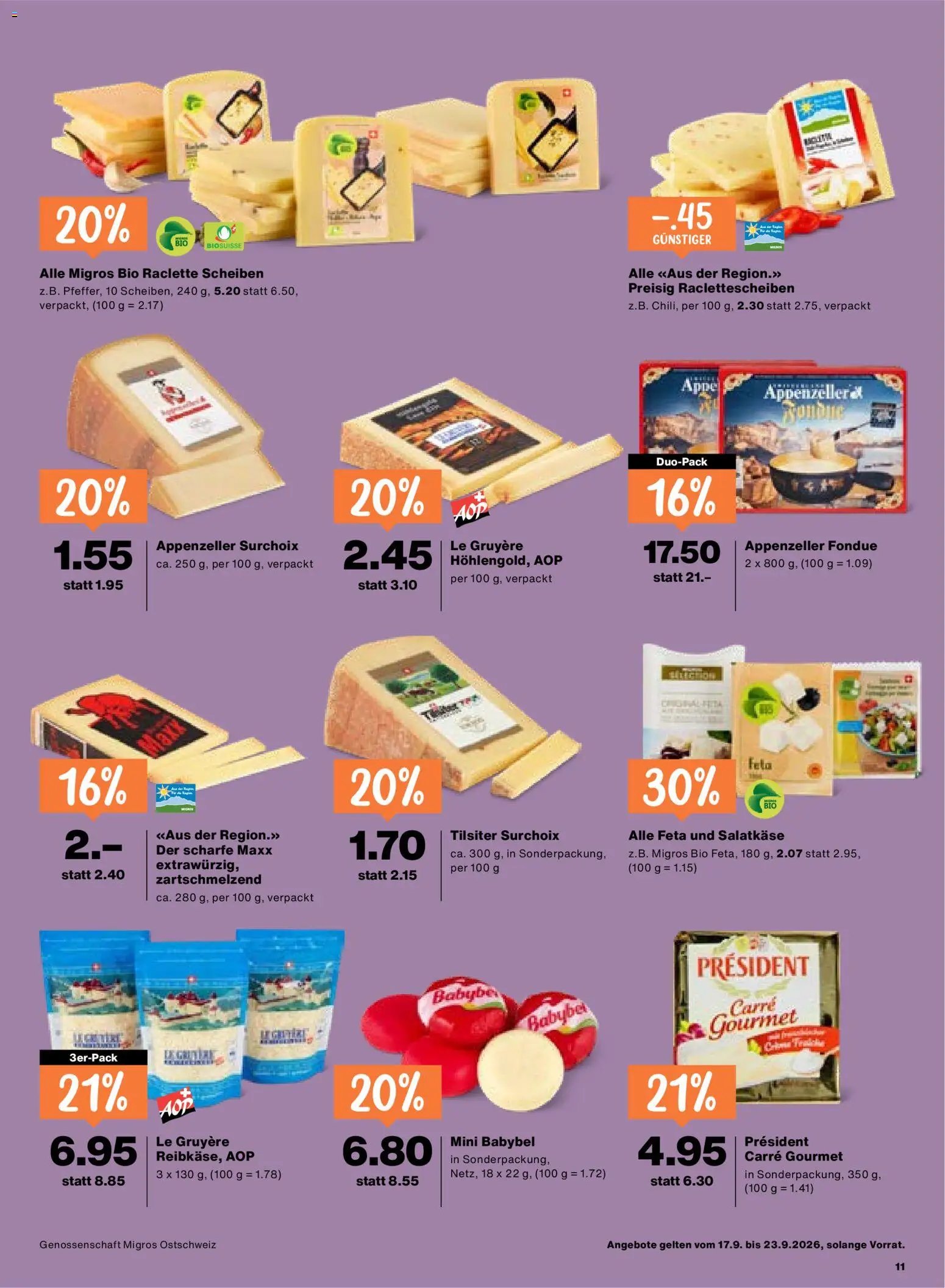 Migros aktionen