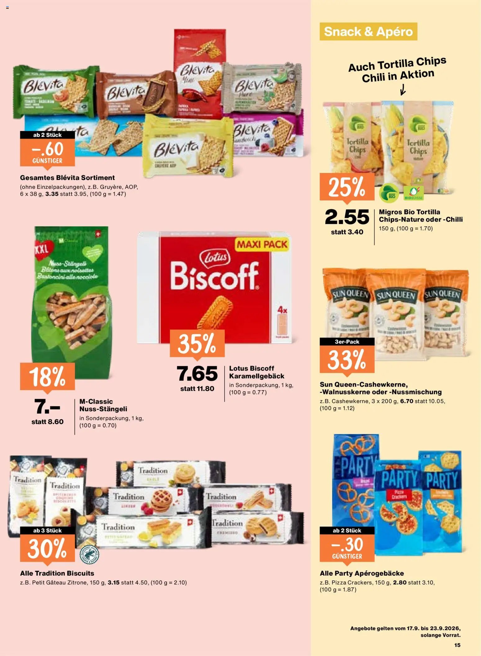 Migros aktionen