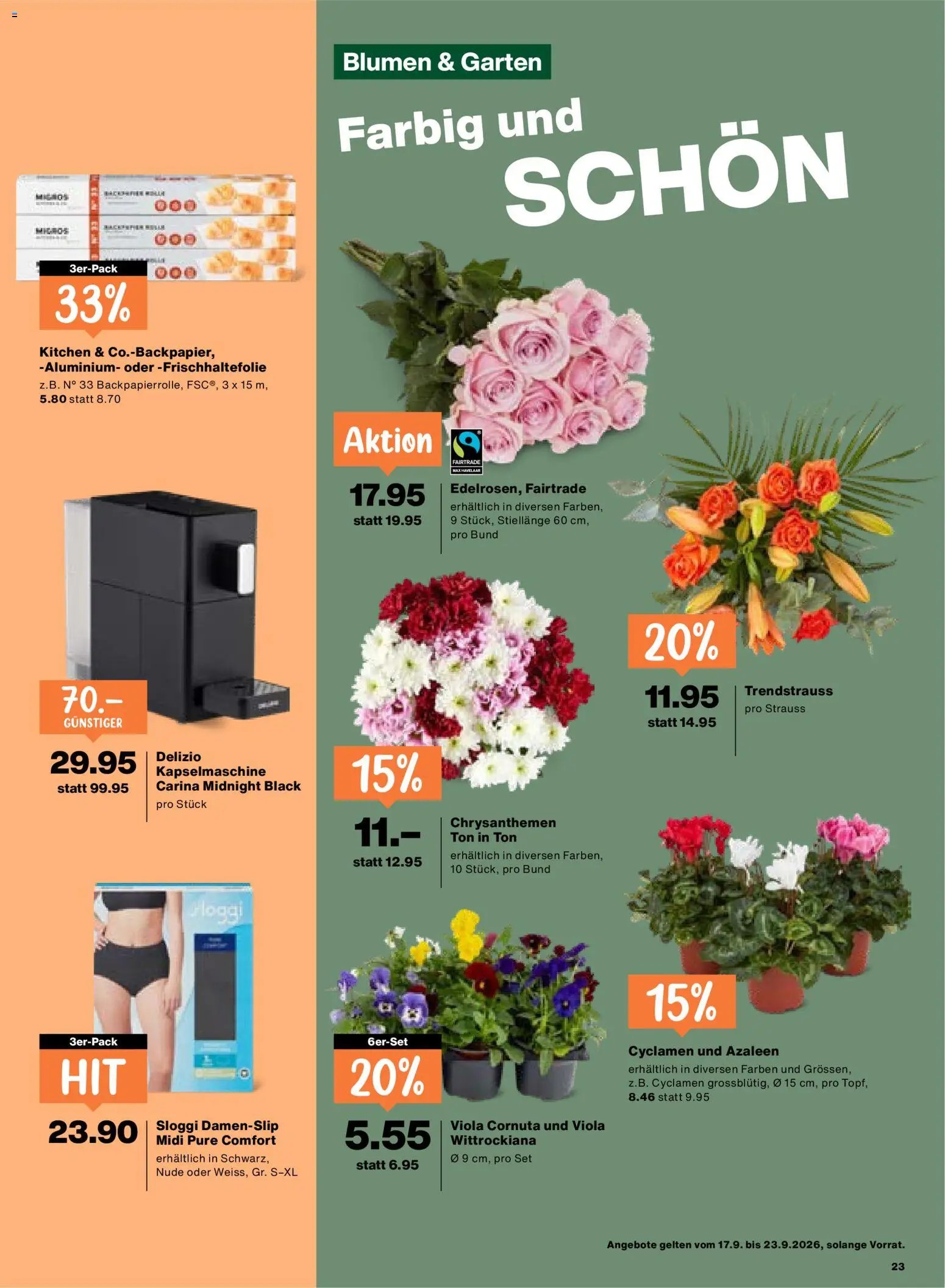 Migros aktionen