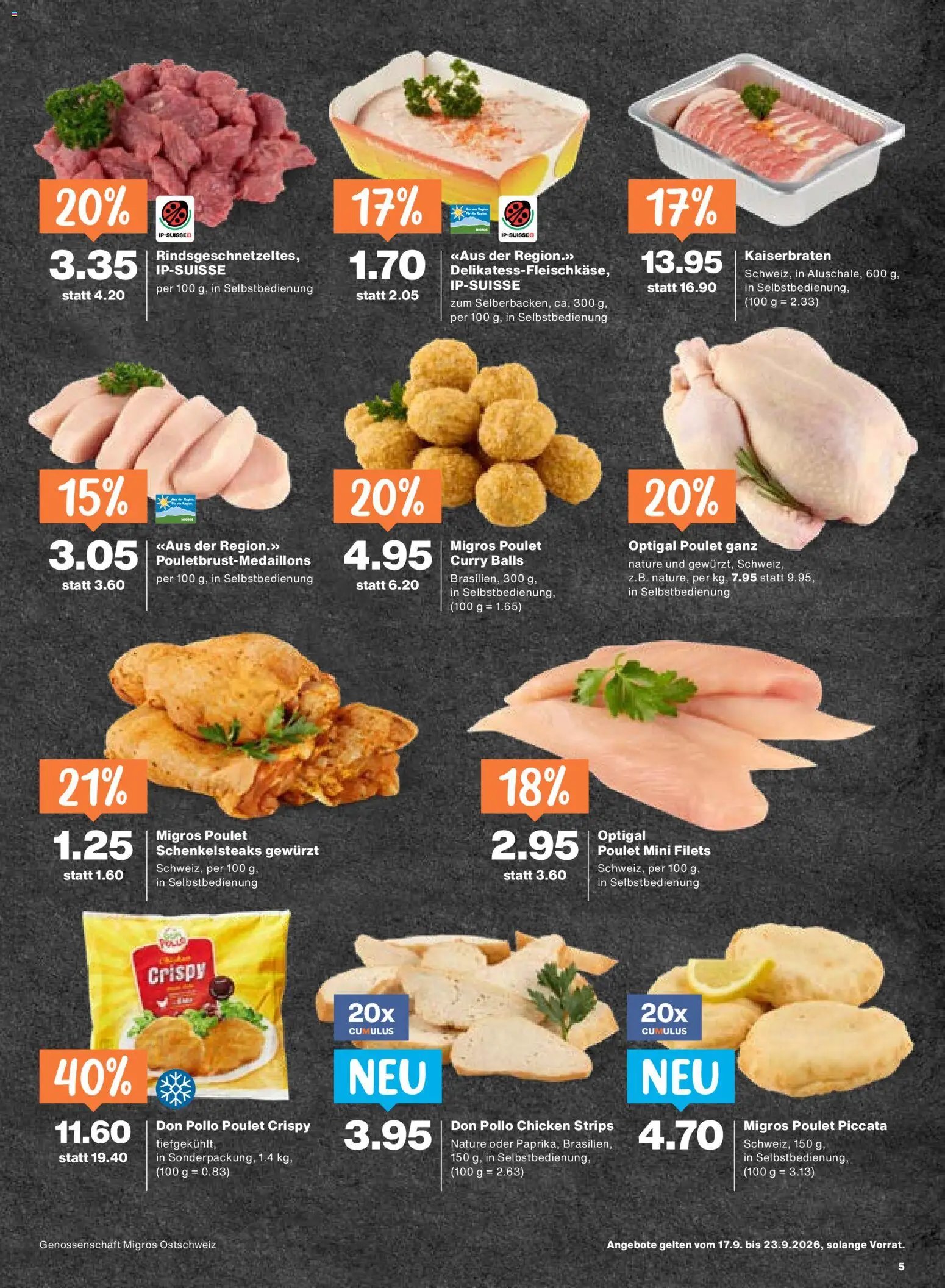 Migros aktionen