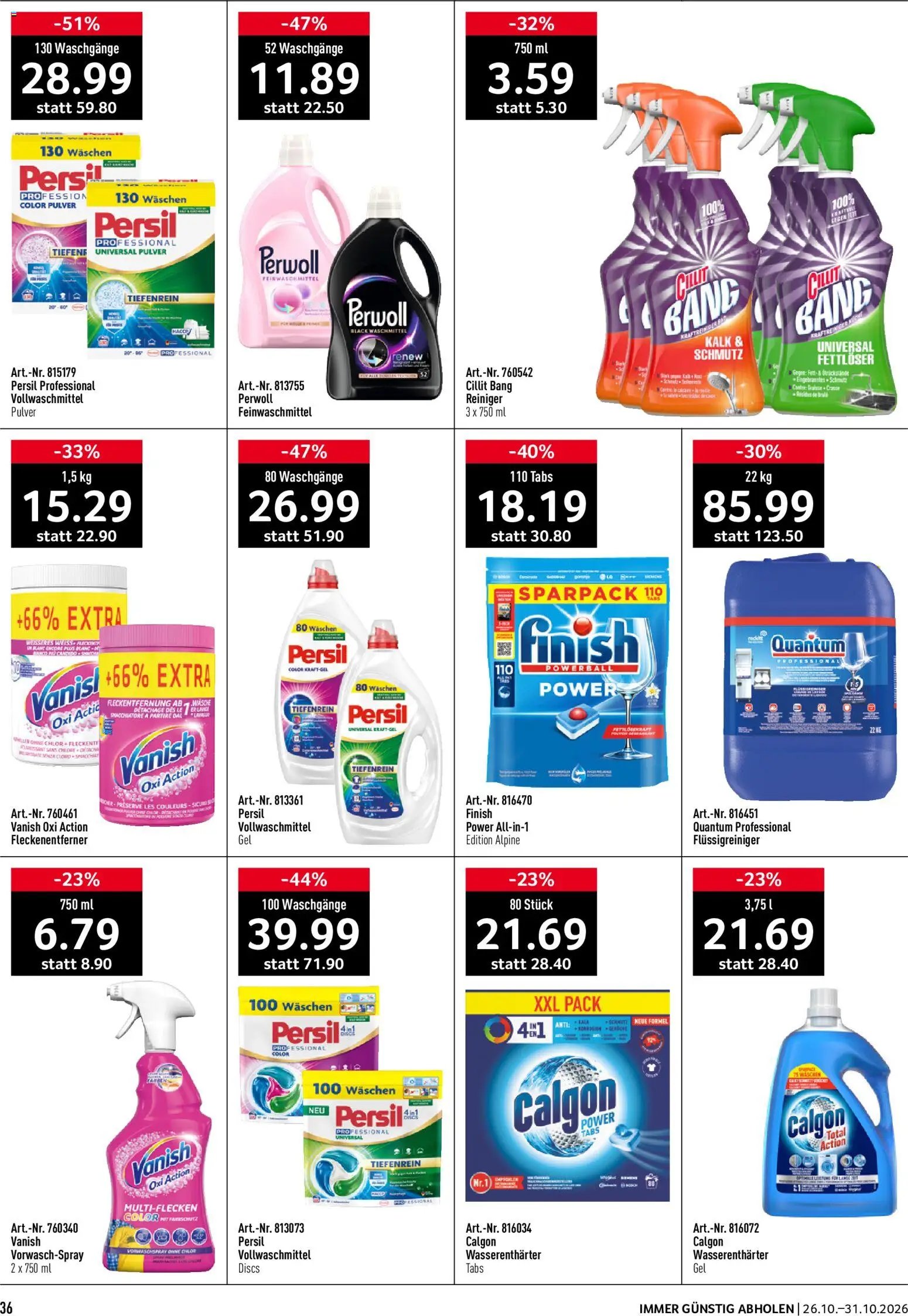 Prodega aktionen