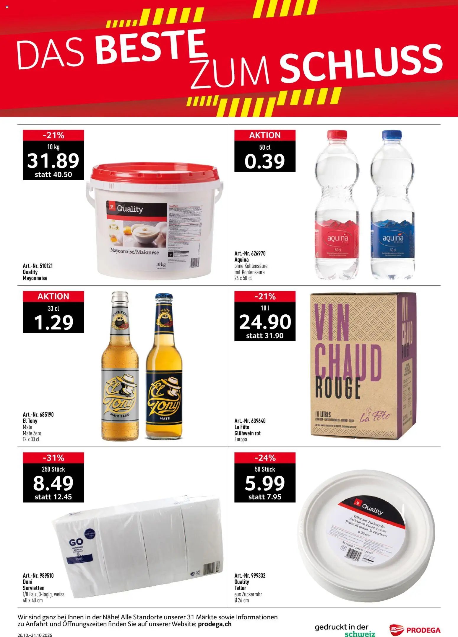 Prodega aktionen
