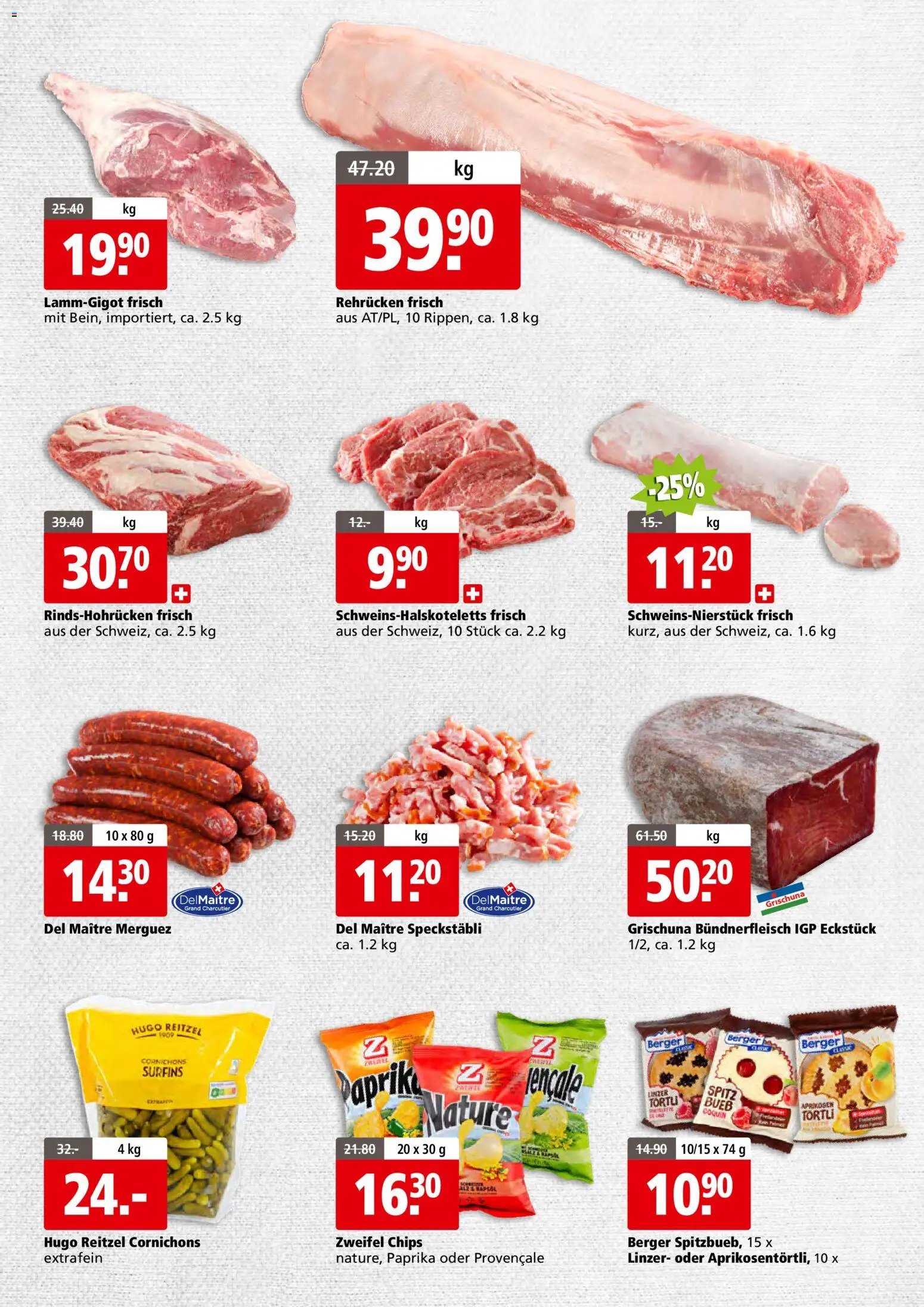 Aligro aktionen Business Chavannes, Matran, Genf, Sitten