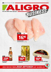 Aligro aktionen Business Chavannes, Matran, Genf, Sitten