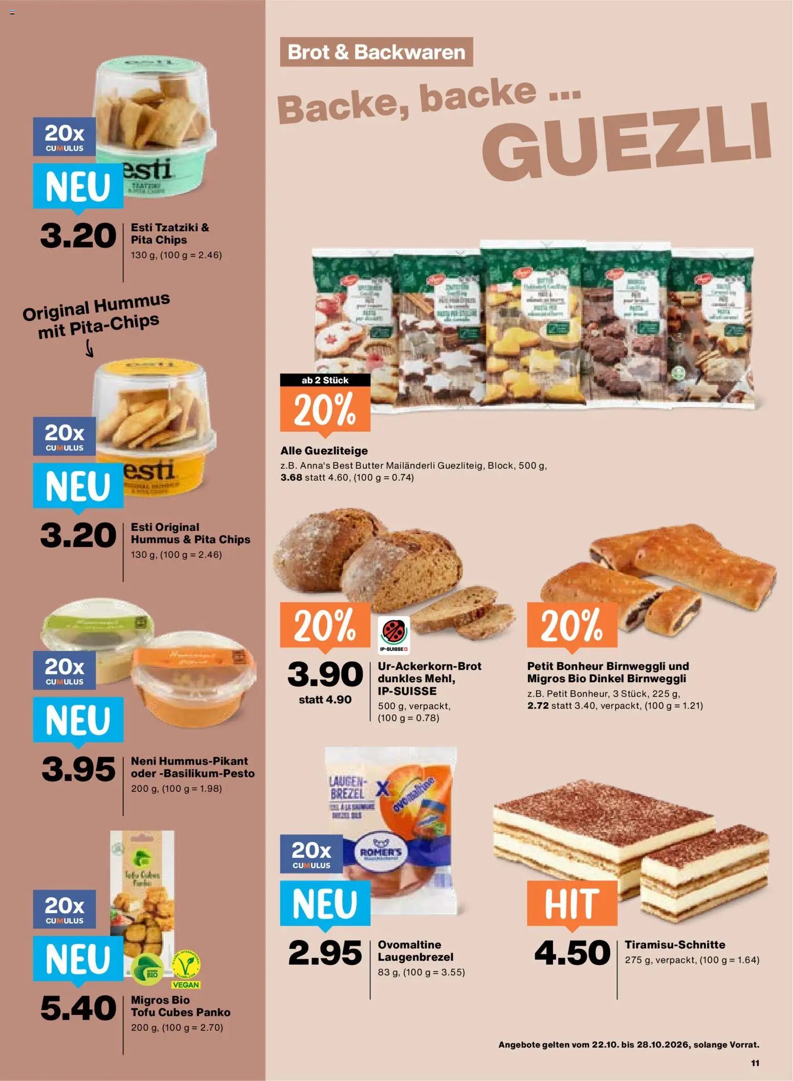 Migros aktionen