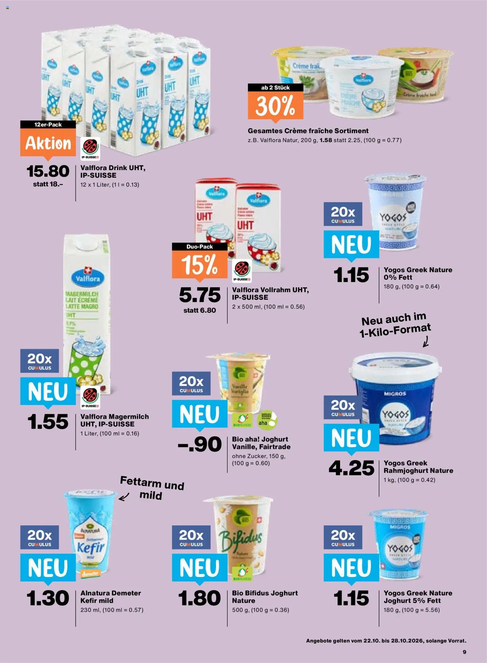 Migros aktionen