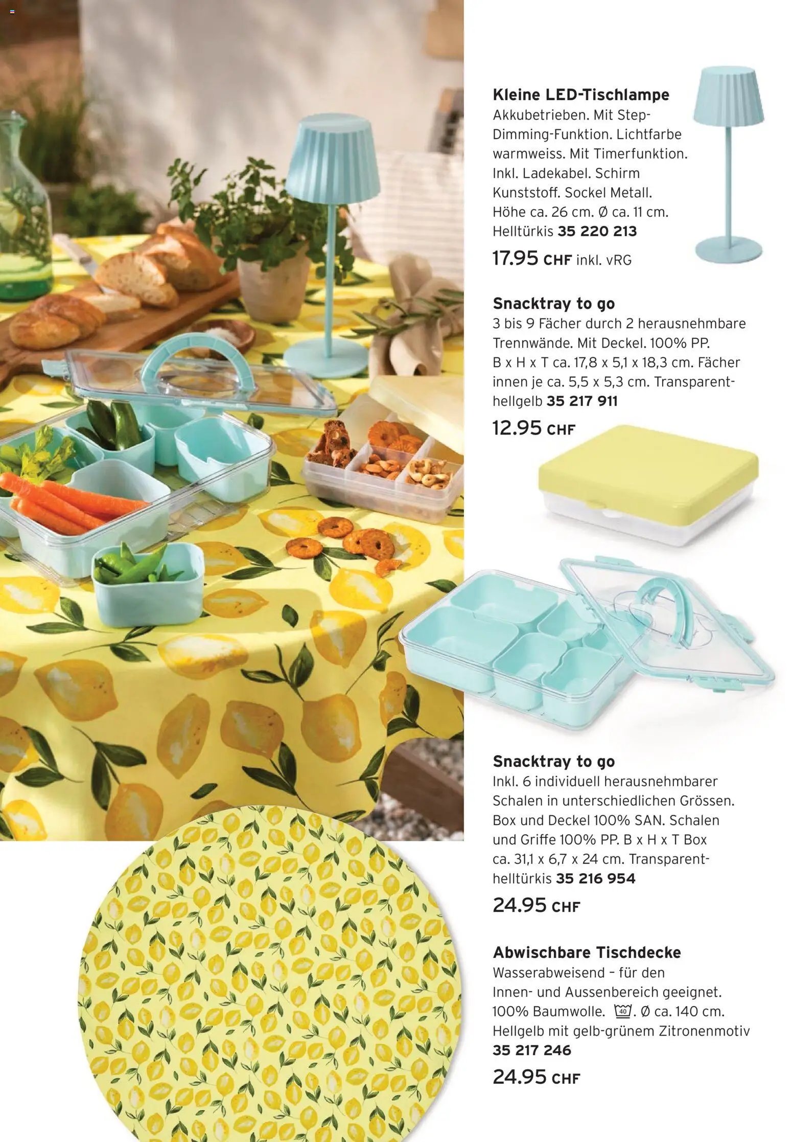 Tchibo aktionen Sommerküche