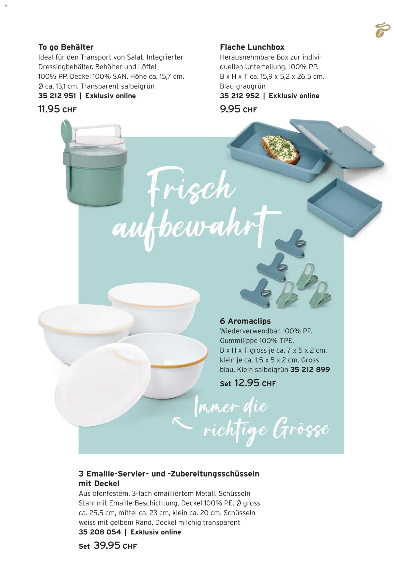 Tchibo aktionen Sommerküche