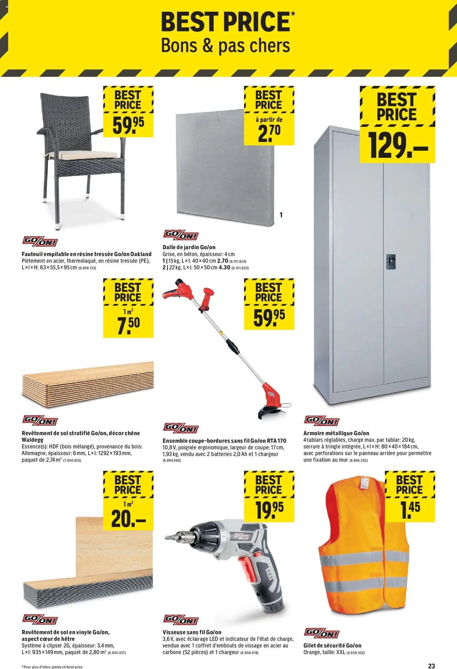 Jumbo aktionen FR