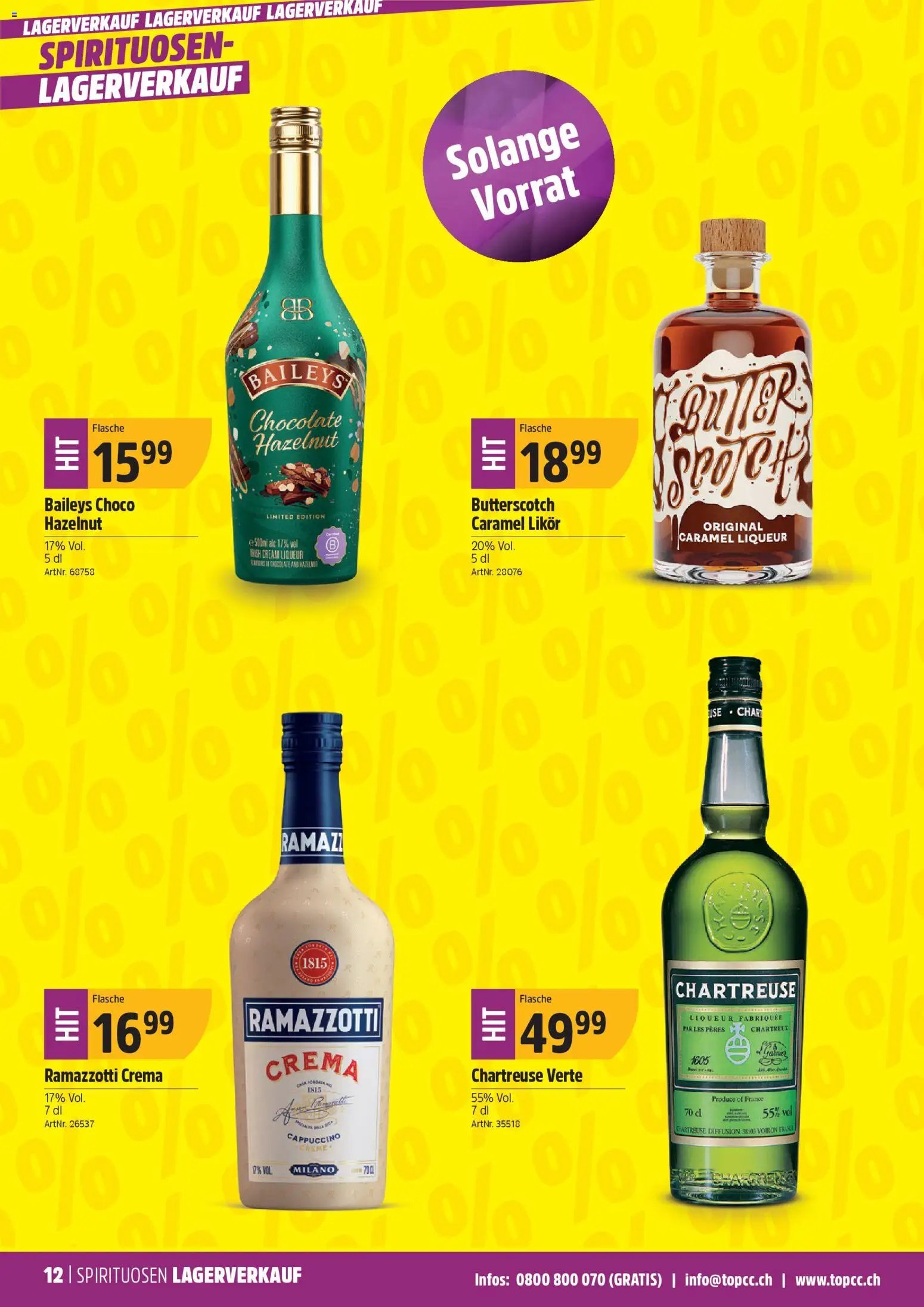 TopCC Aktionen Spirituosen (2026-01-26 - 2026-01-31) | 12
