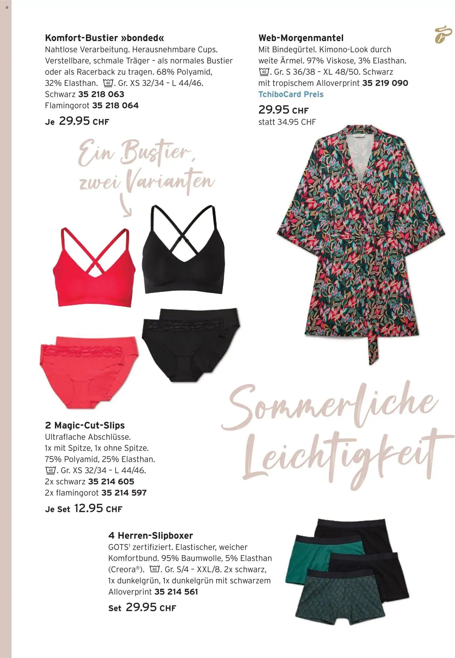 Tchibo aktionen Tropical dreams