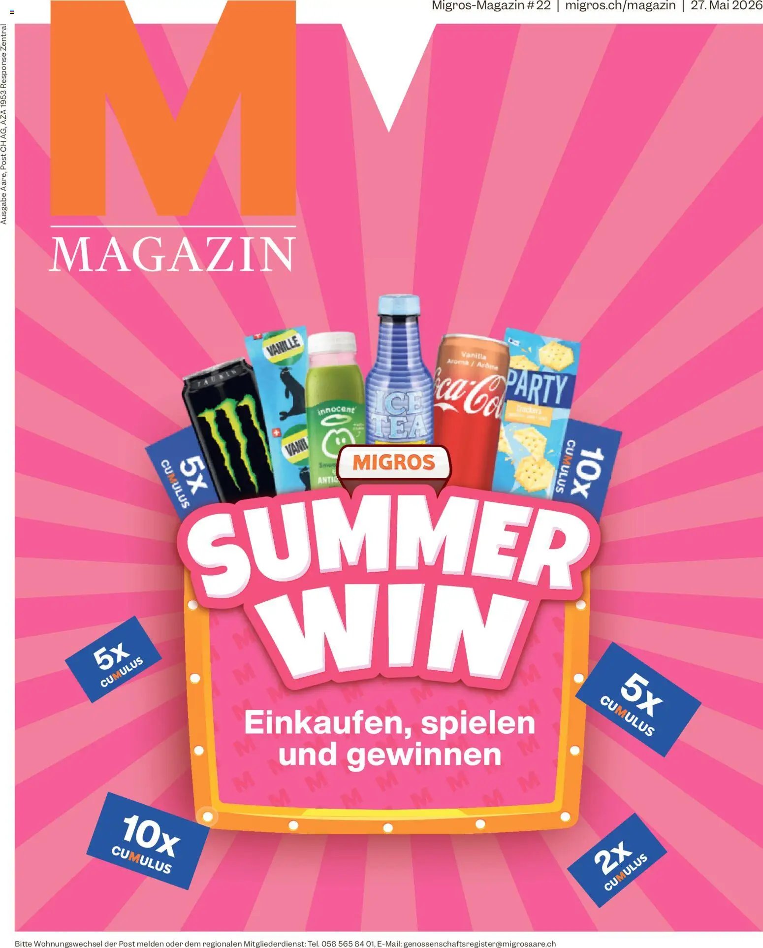 Migros aktionen Magazin