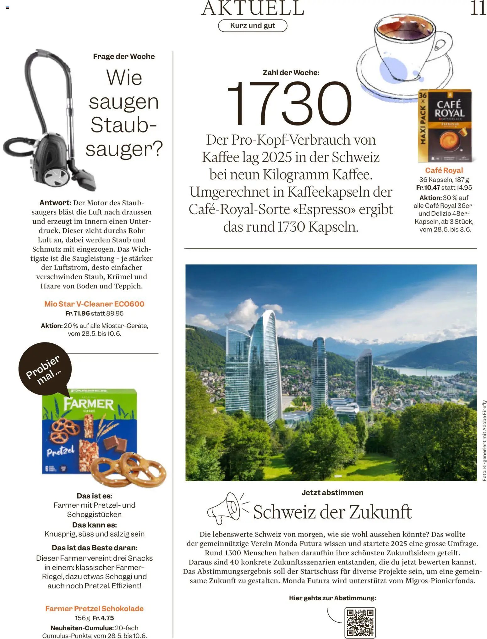 Migros aktionen Magazin
