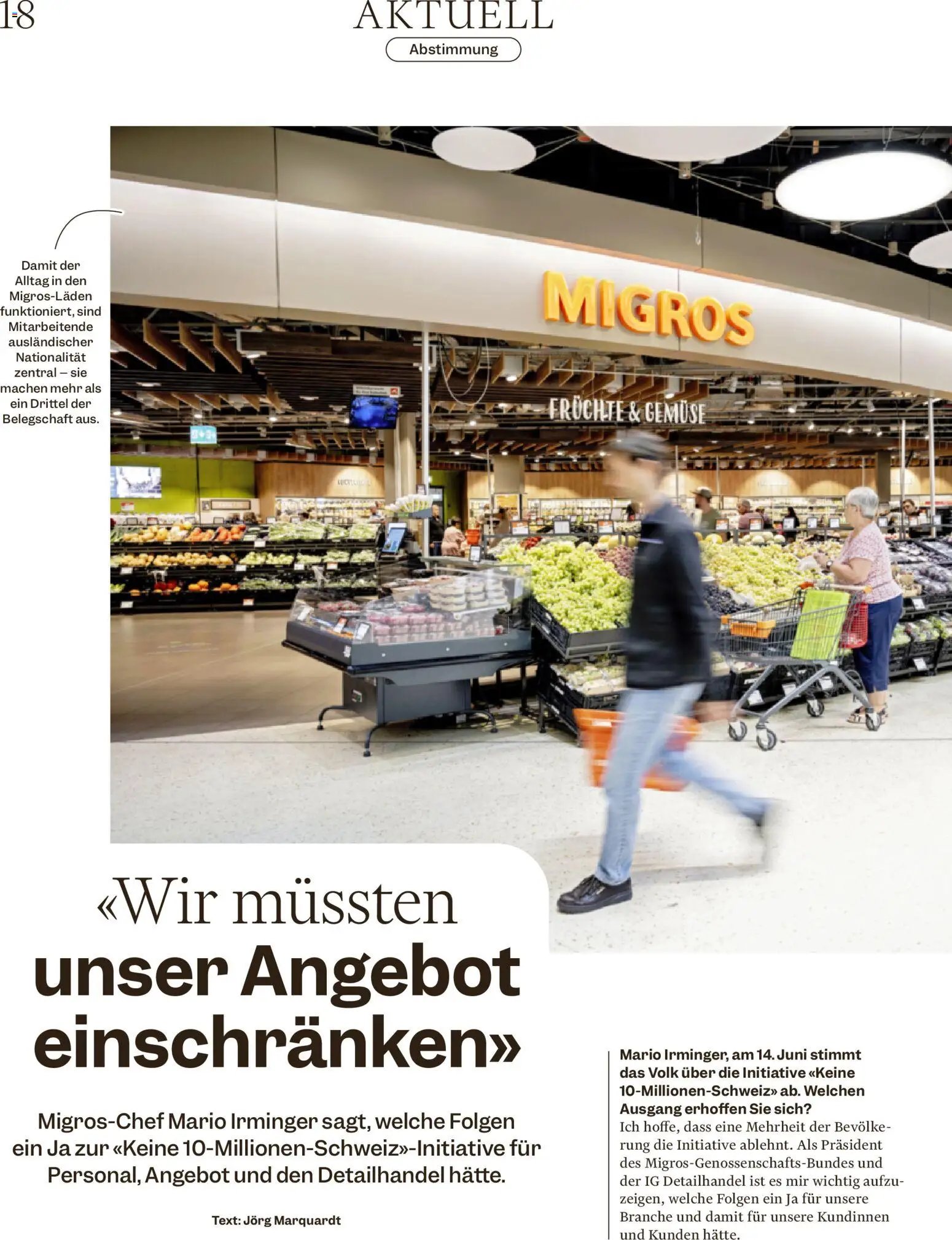 Migros aktionen Magazin