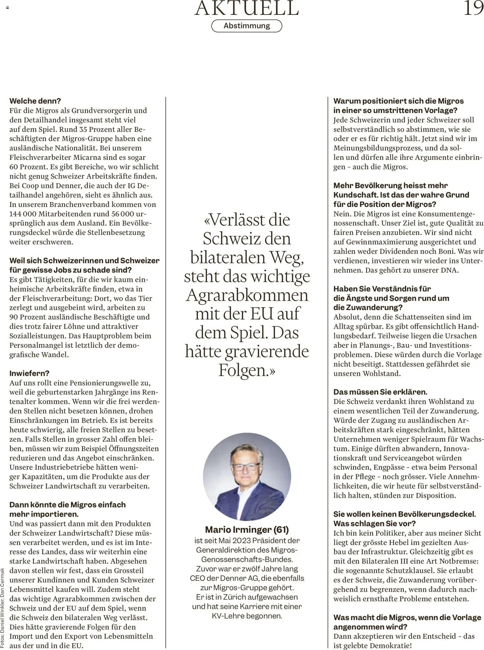 Migros aktionen Magazin