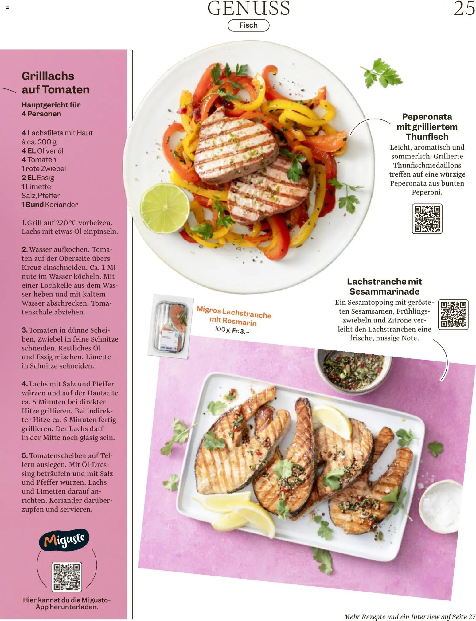 Migros aktionen Magazin