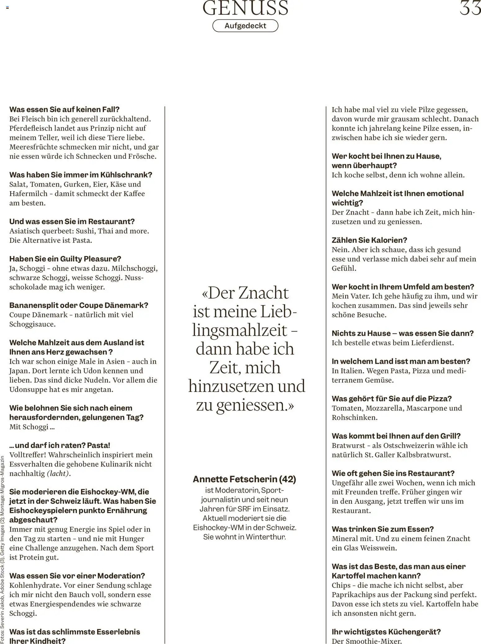 Migros aktionen Magazin
