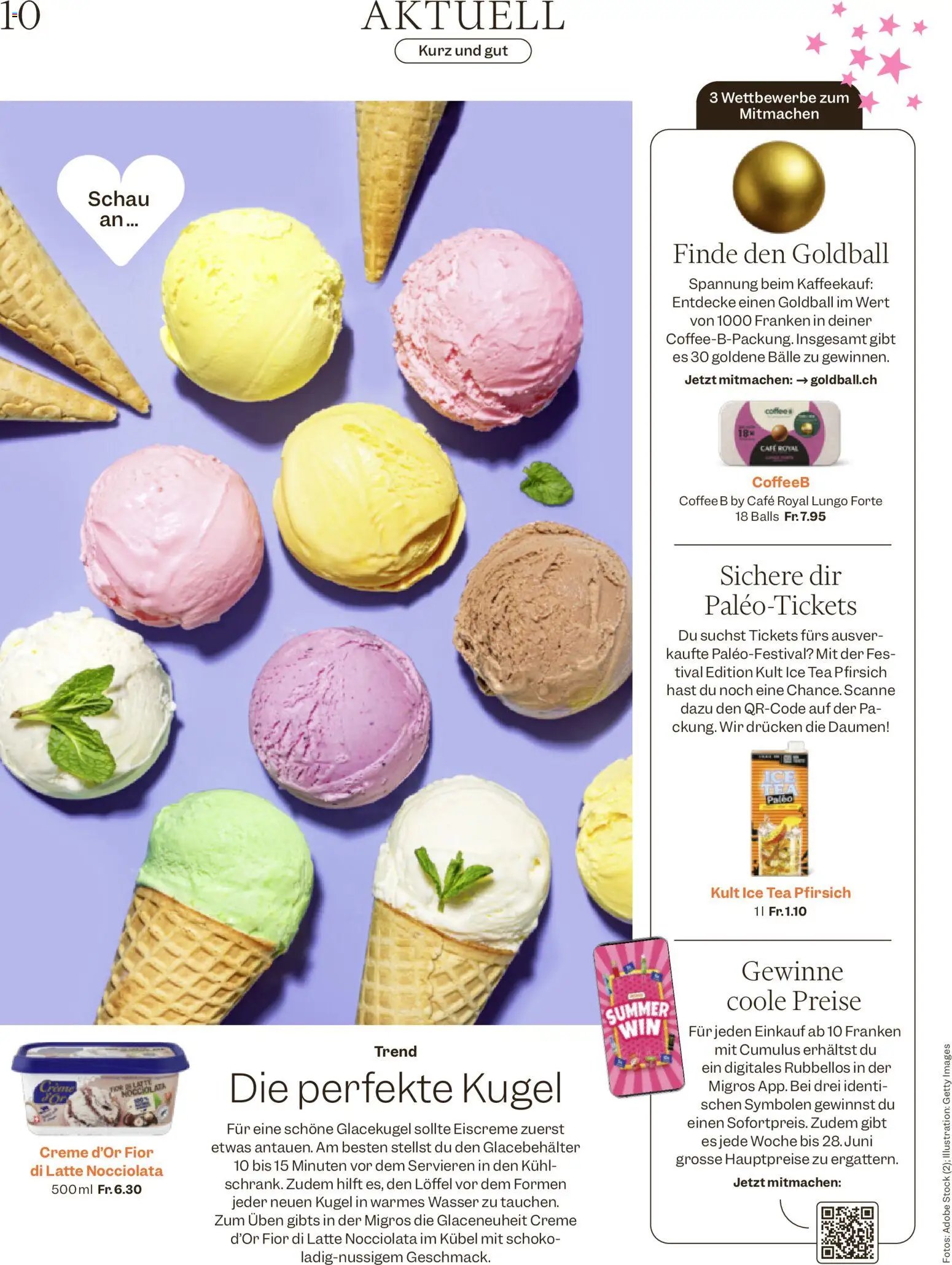 Migros aktionen Magazin