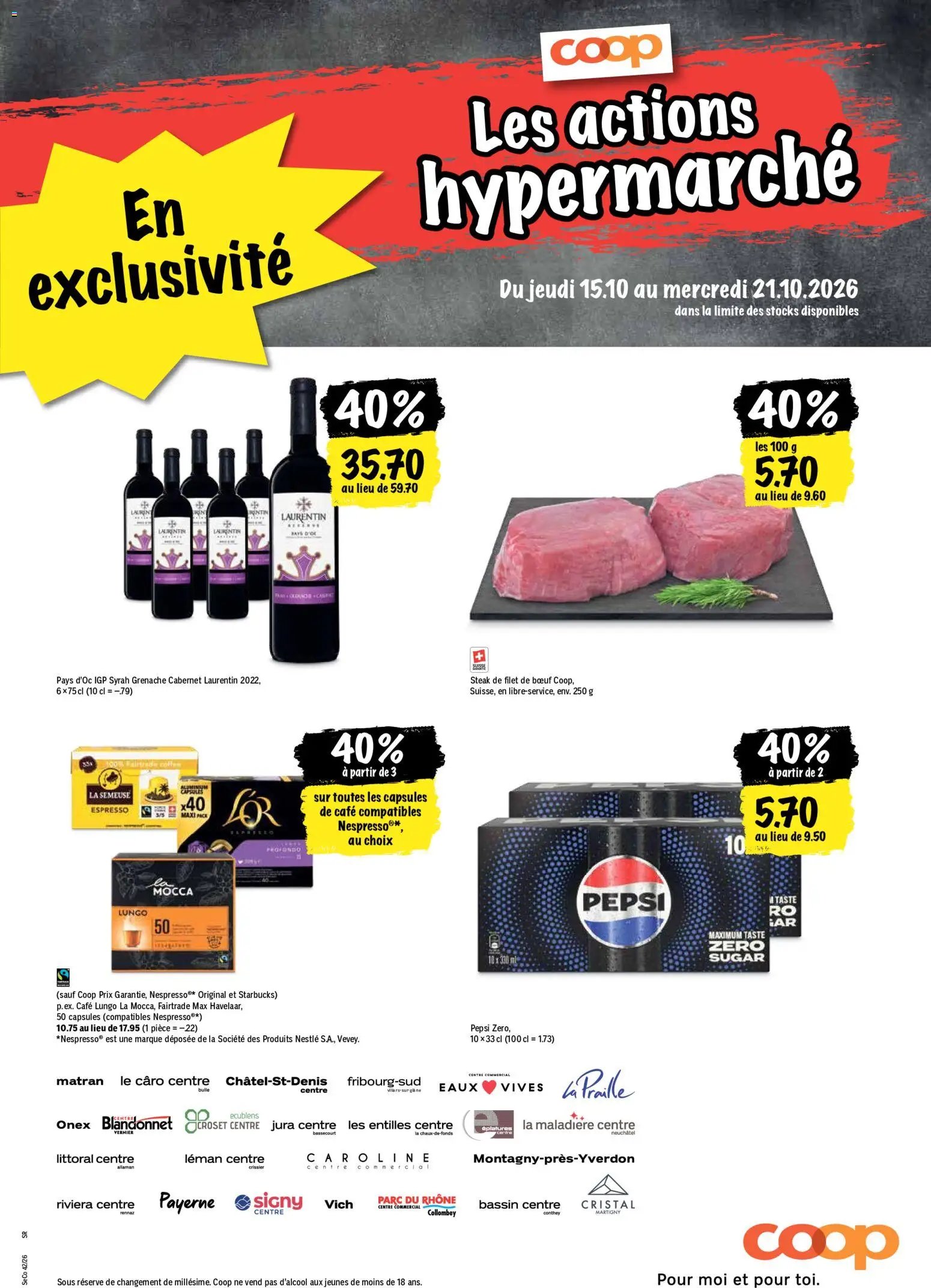 Coop aktionen FR