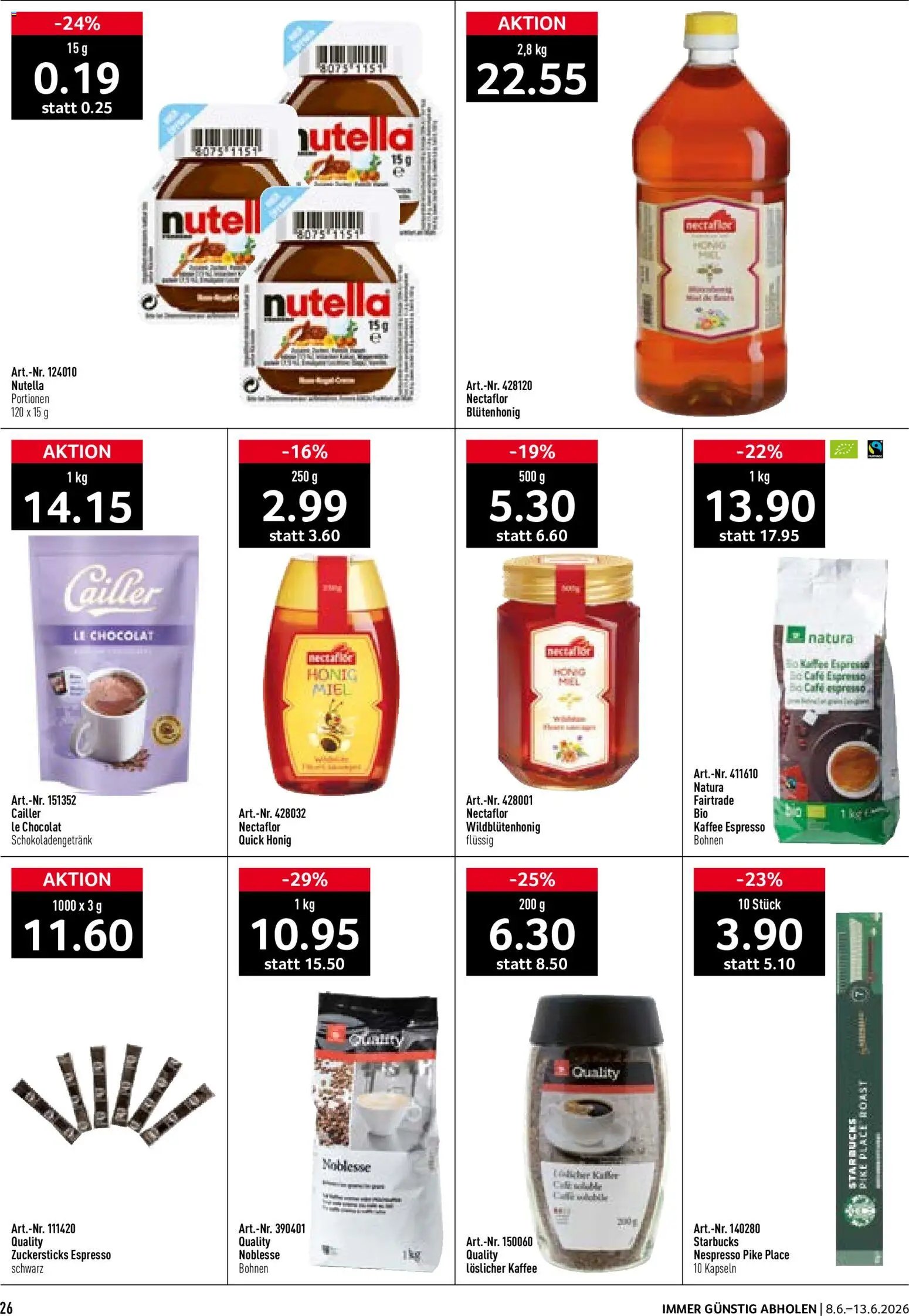 Prodega aktionen