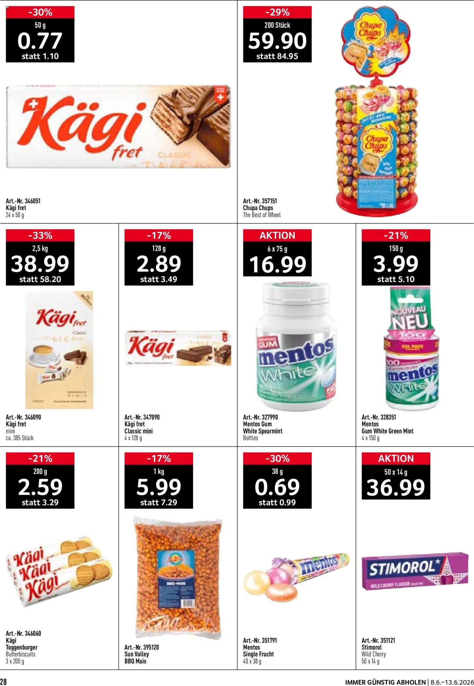 Prodega aktionen